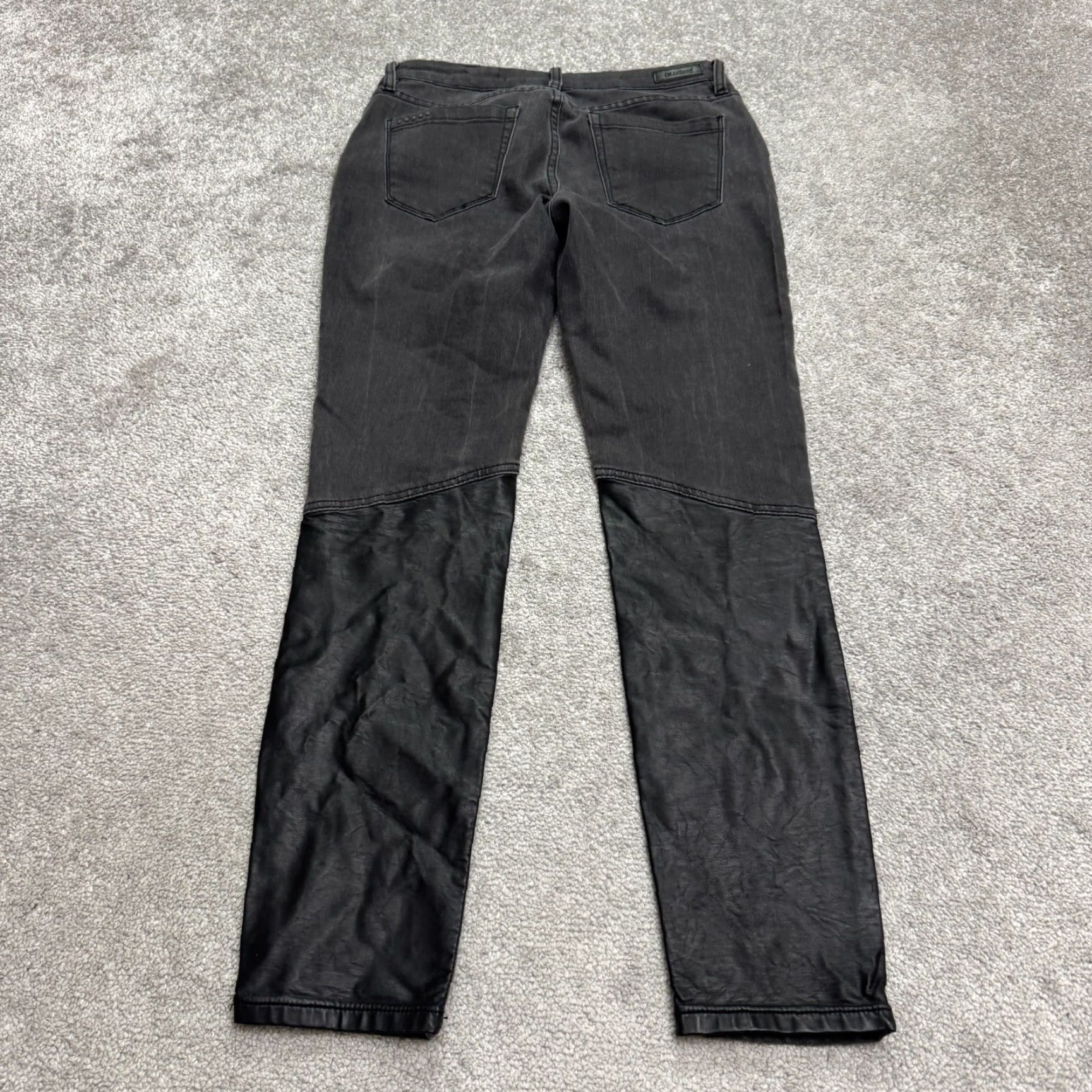 Vintage BLANKNYC Jeans Skinny City Streetwear 26 Gray Denim Women Adult Regular Inseam 28 in 5-Pocket Zipper Button Utility Size 26" / US 2 / IT 38 - 2 Thumbnail