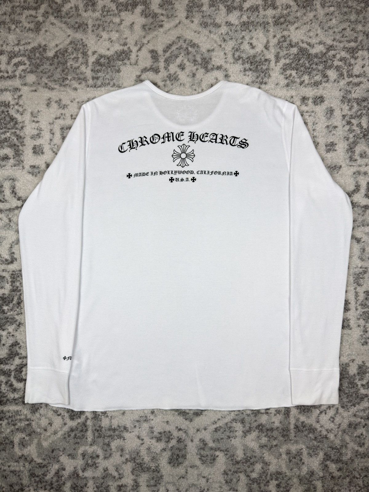 Chrome Hearts RARE CHROME HEARTS THERMAL LONGSLEEVE Size US XXL / EU 58 / 5 - 1 Thumbnail