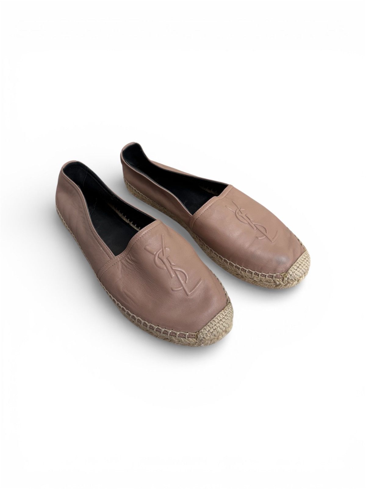Saint Laurent Paris Saint Laurent YSL leather espadrilles Size US 7 / IT 37 - 1 Thumbnail