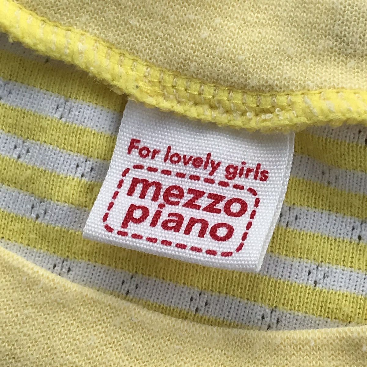 Angel Blue 2000's Mezzo Piano Super Lovers Baby Tee / Crop Top T-Shirt Size ONE SIZE - 10 Thumbnail
