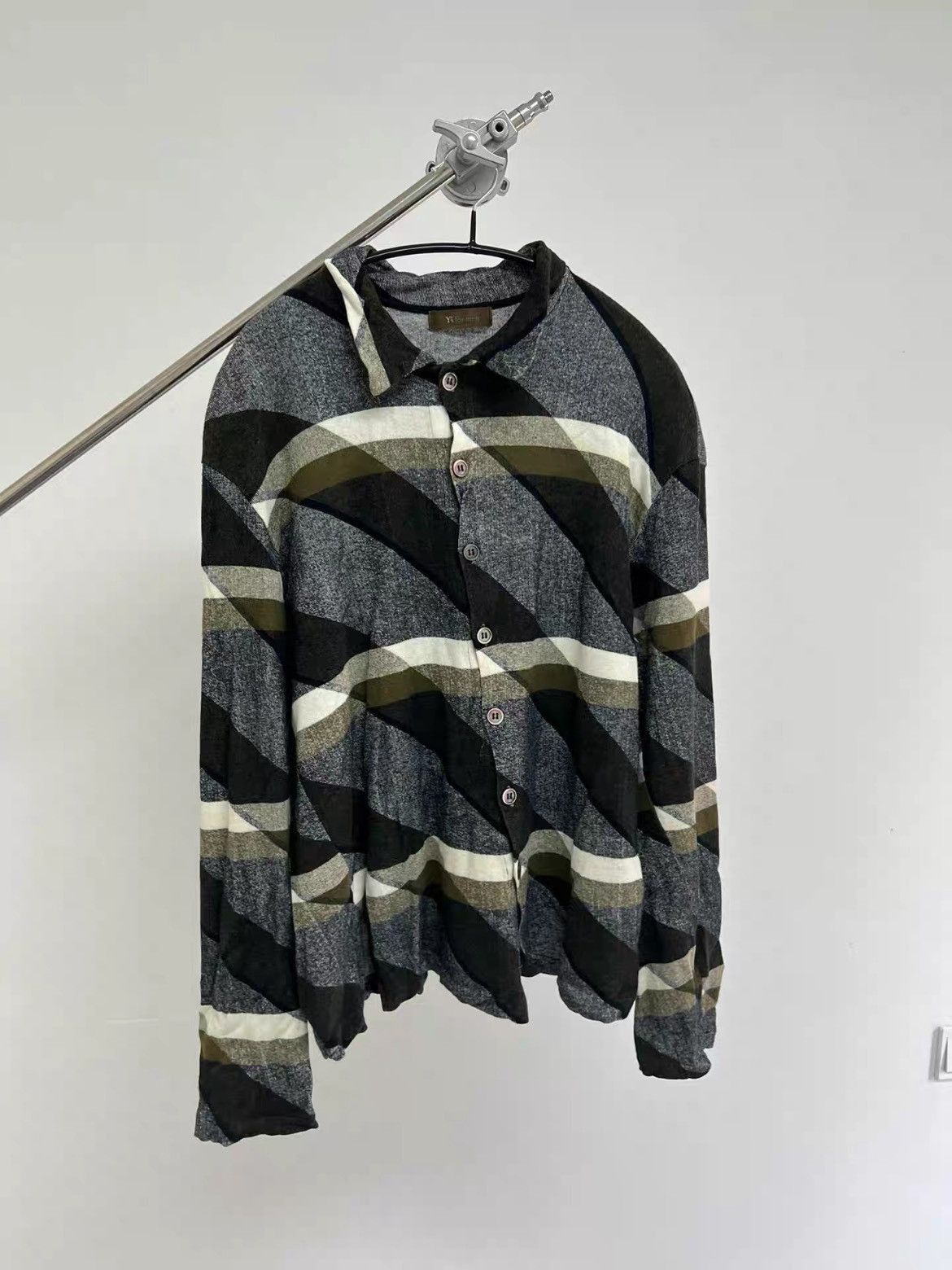 Yohji Yamamoto Sz 3 Yohji Yamamoto Y’s Multi Stripe Shirt Size US L / EU 52-54 / 3 - 2 Thumbnail