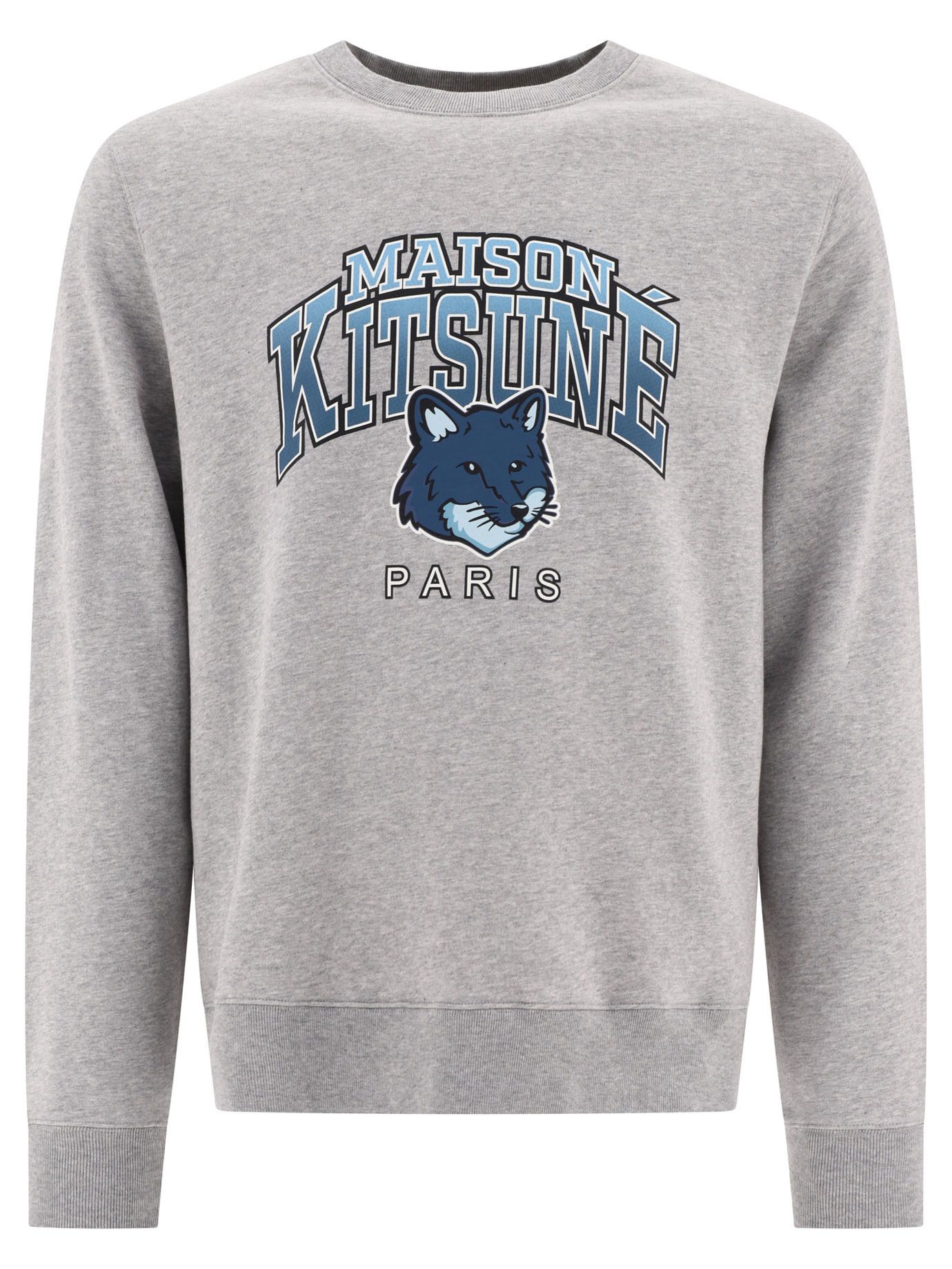 Maison Kitsune Campus Fox Sweatshirt Size US S / EU 44-46 / 1 - 1 Thumbnail