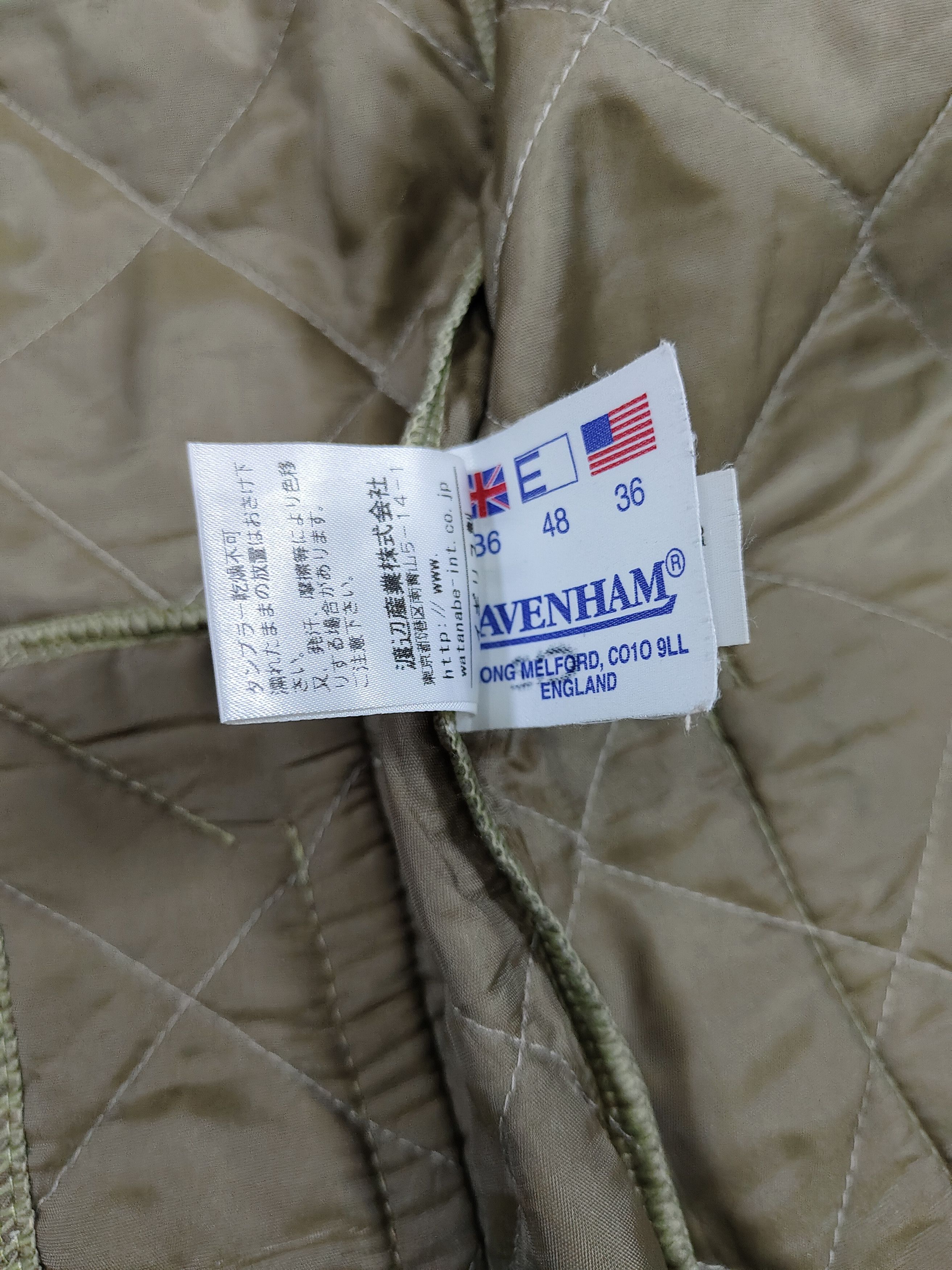 Lavenham 90s Lavenham🇬🇧 Heritage Corduroy Collar Quilted Jacket Size US S / EU 44-46 / 1 - 7 Thumbnail