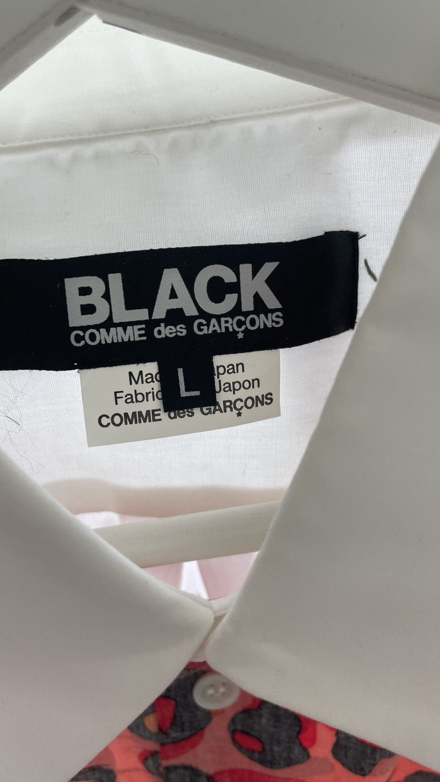 Comme des Garcons Black Shirt Camu Print Size US M / EU 48-50 / 2 - 8 Thumbnail