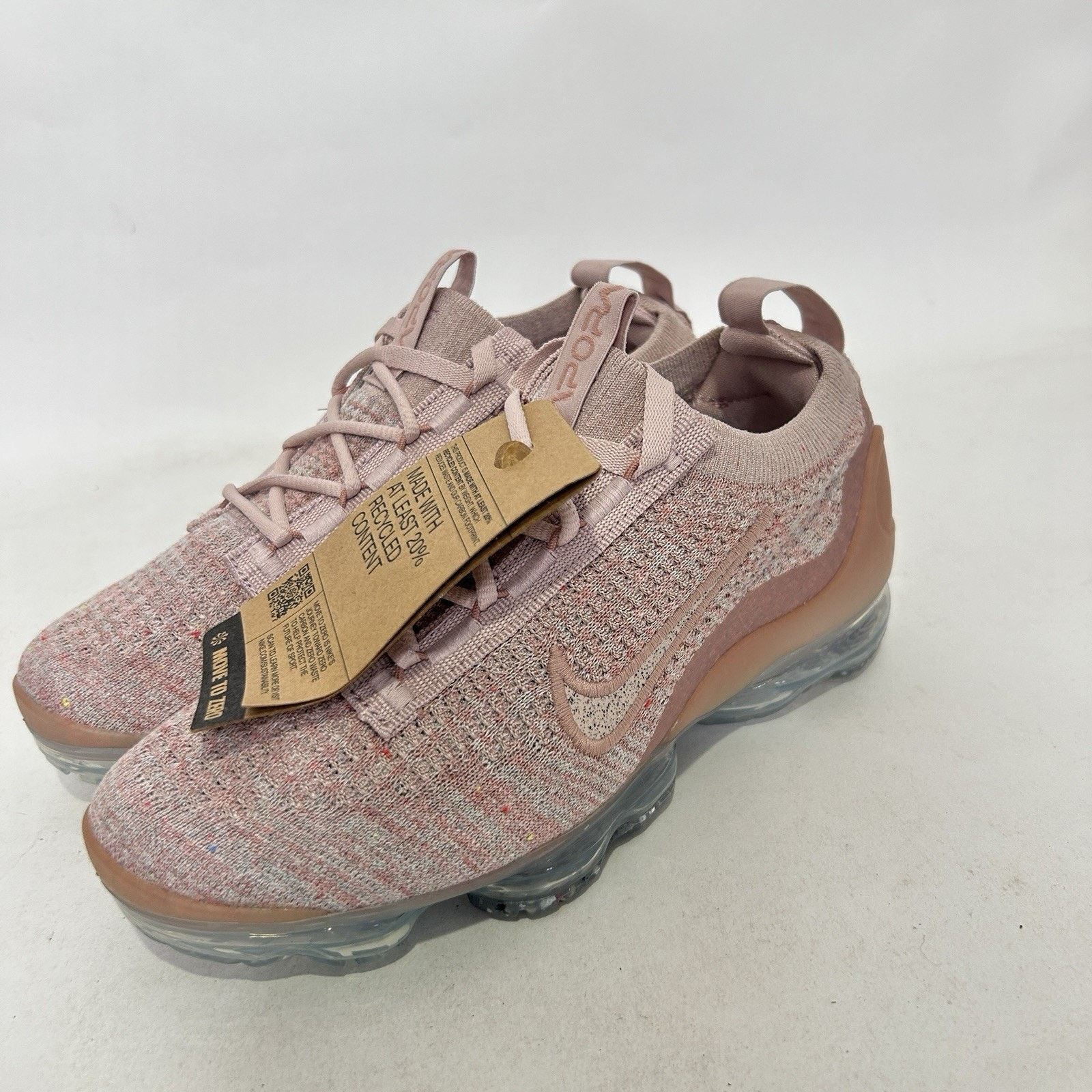 Nike Nike Air Vapormax 2021 Flyknit WMNS “Pink Oxford/Rose” Size US 6 / IT 36 - 3 Thumbnail