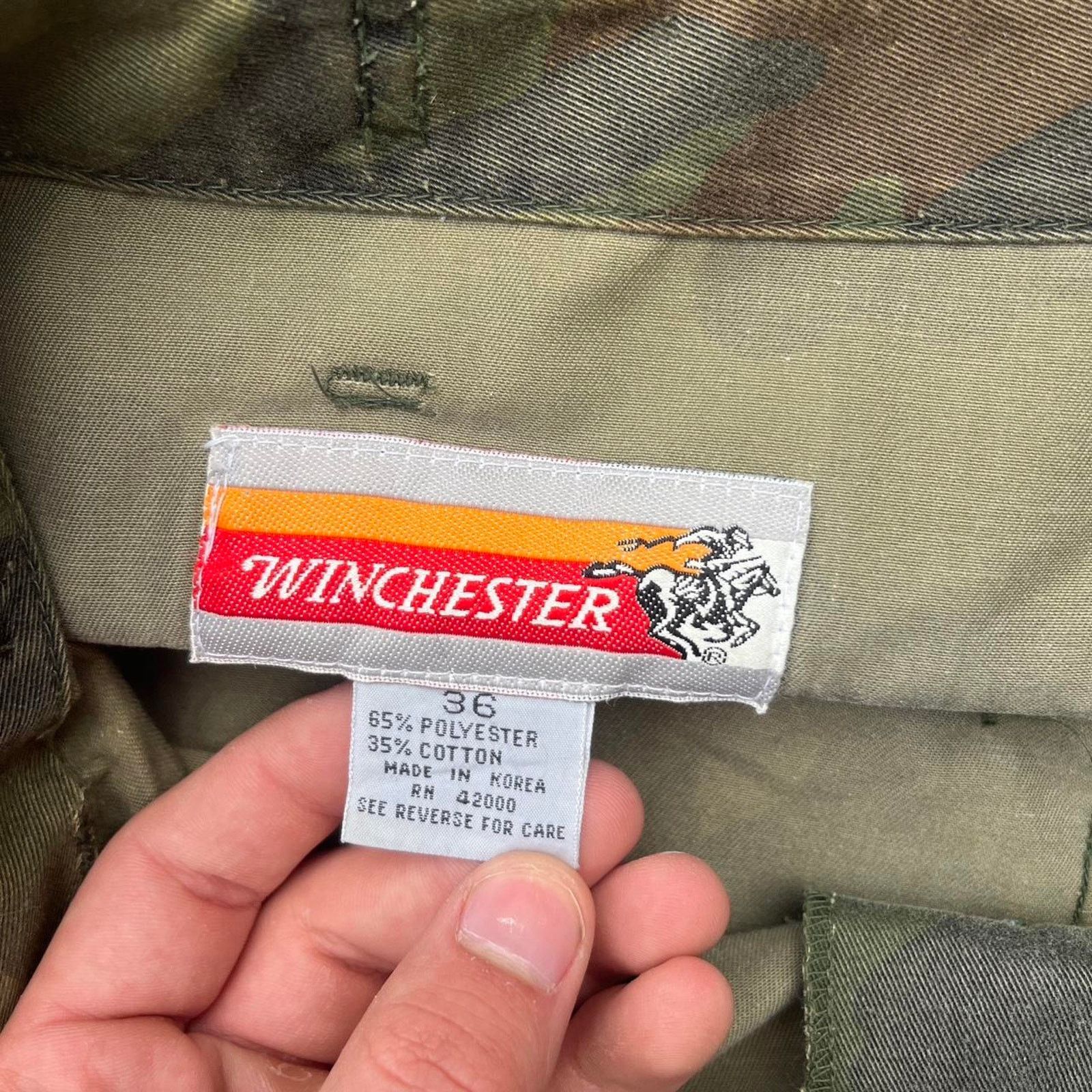 Realtree Vintage camo cargo Winchester pants Size US 36 / EU 52 - 2 Thumbnail