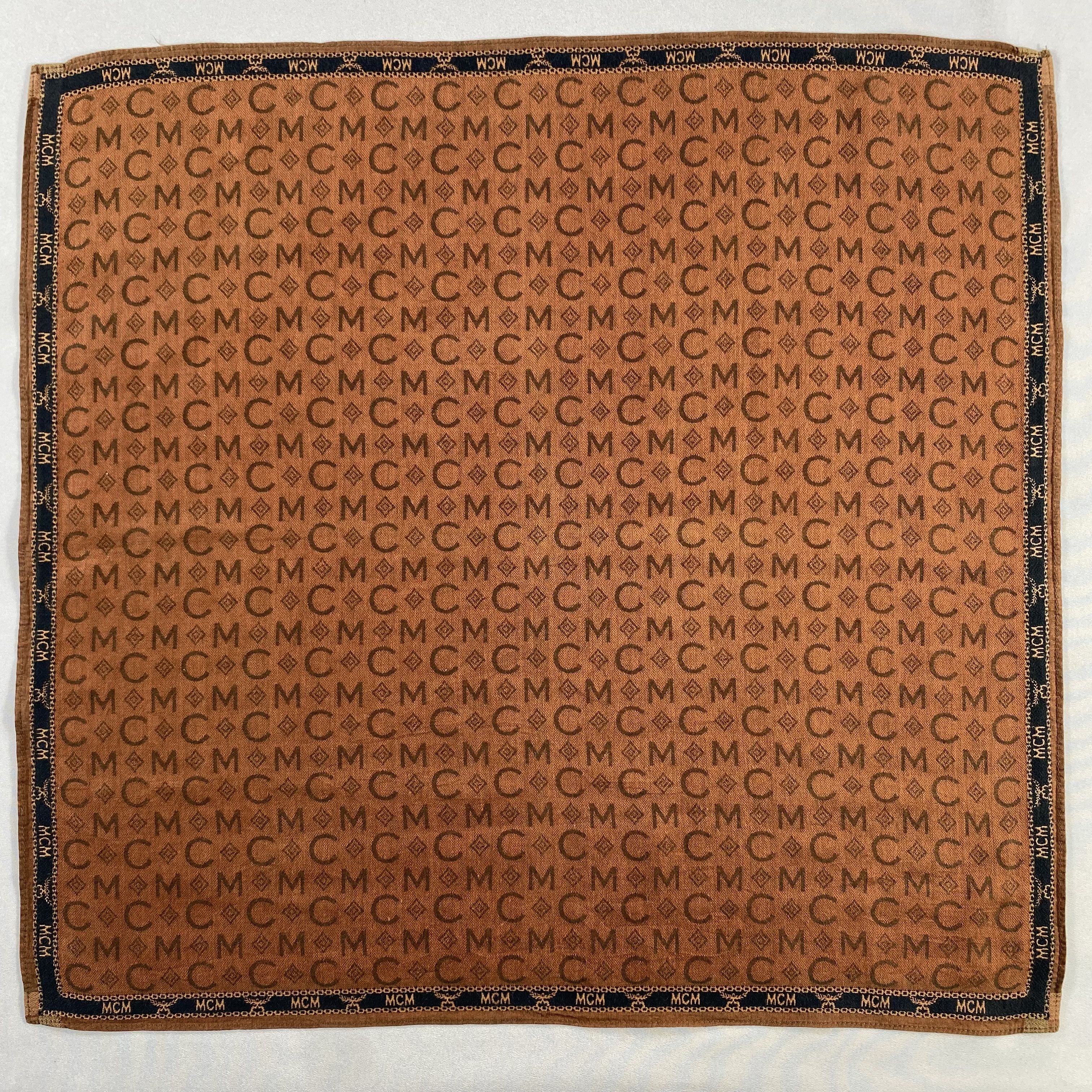 MCM × Vintage MCM Neckerchief / Bandana / Handkerchief-P1455 Size ONE SIZE - 1 Thumbnail
