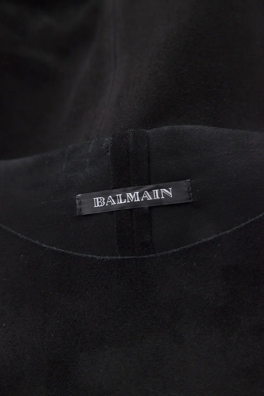 Balmain AW11 suede leather blouse Size S / US 4 / IT 40 - 8 Thumbnail