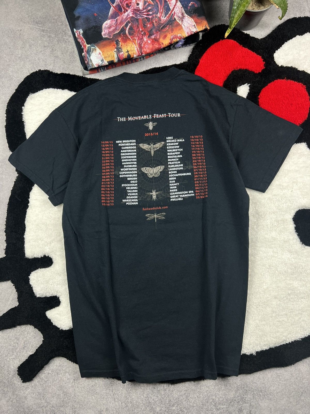 Band Tees Vintage Fish The Moveable Feast Tour 2013/14 Y2K Band Tee Size US M / EU 48-50 / 2 - 5 Thumbnail