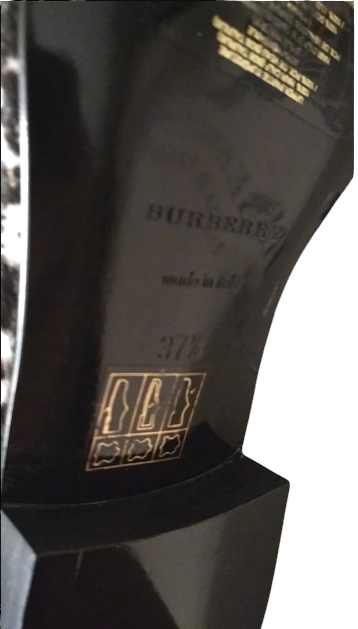 Burberry Prorsum PONY HAIR CHELSEA BOOTS Size US 7.5 / IT 37.5 - 5 Thumbnail