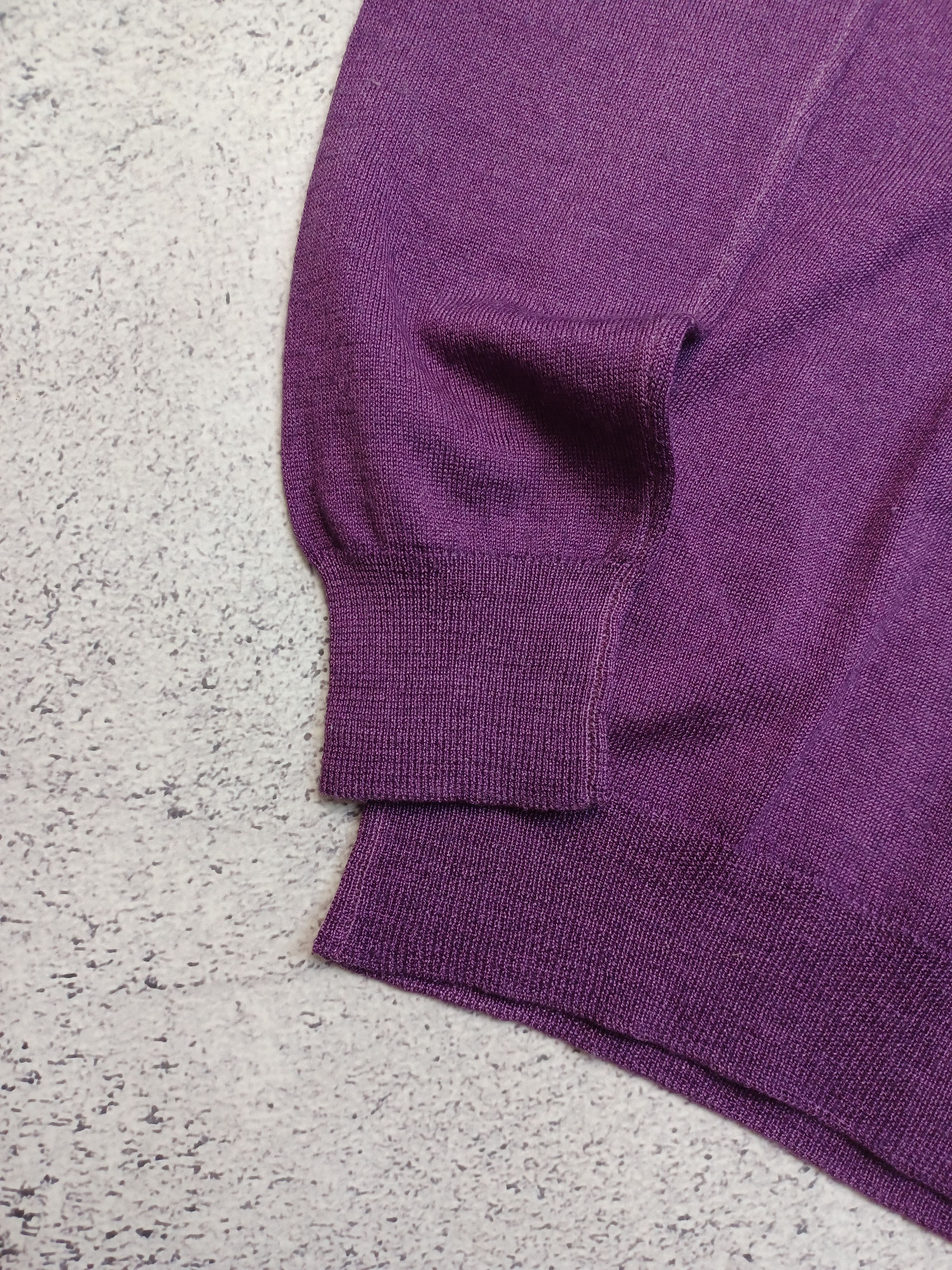 Prada Vintage Prada Wool Purple Jamper Size M / US 6-8 / IT 42-44 - 5 Thumbnail