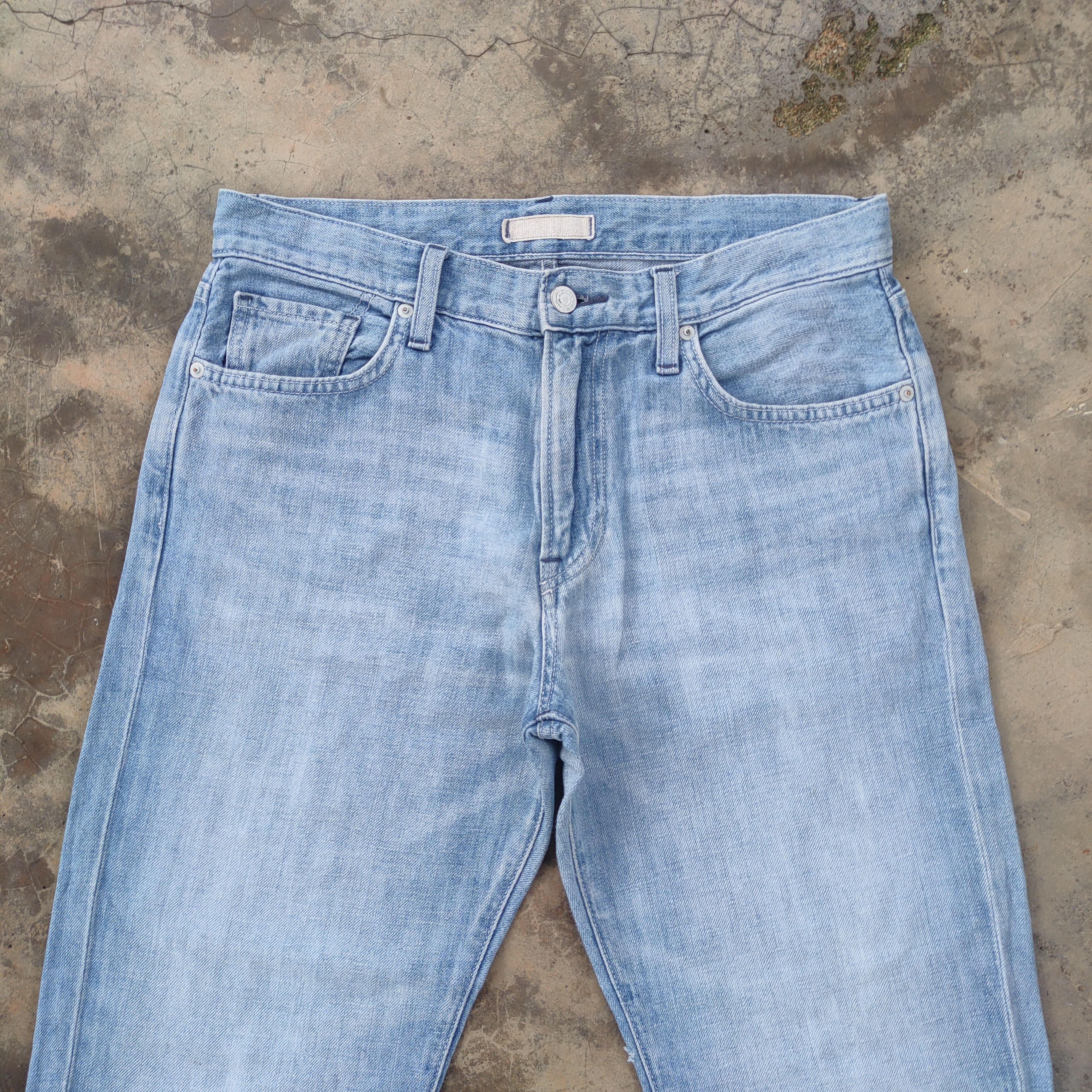 Japanese Brand VINTAGE JAPANESE FADED RIPPED JEANS DENIM PANTS Size US 32 / EU 48 - 3 Thumbnail