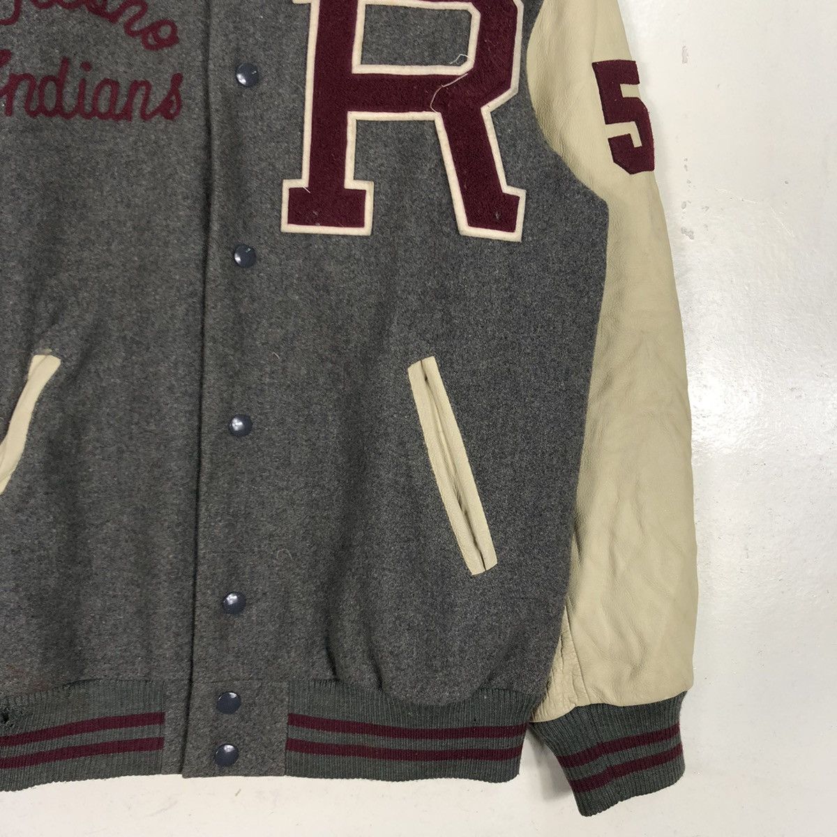 Japanese Brand × Other × Vintage Dovetail Bright Varsity Jacket Crazy Design Size US M / EU 48-50 / 2 - 4 Thumbnail