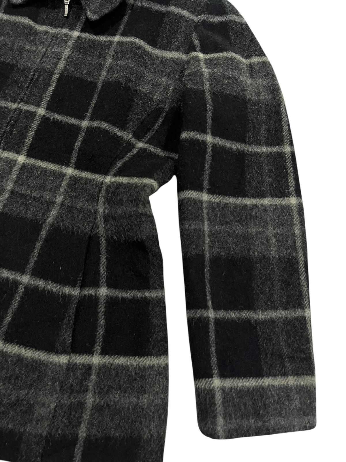 Eddie Bauer × Vintage VINTAGE EDDIE BAUER CHECKERED WOOL JACKET Size S / US 4 / IT 40 - 3 Thumbnail