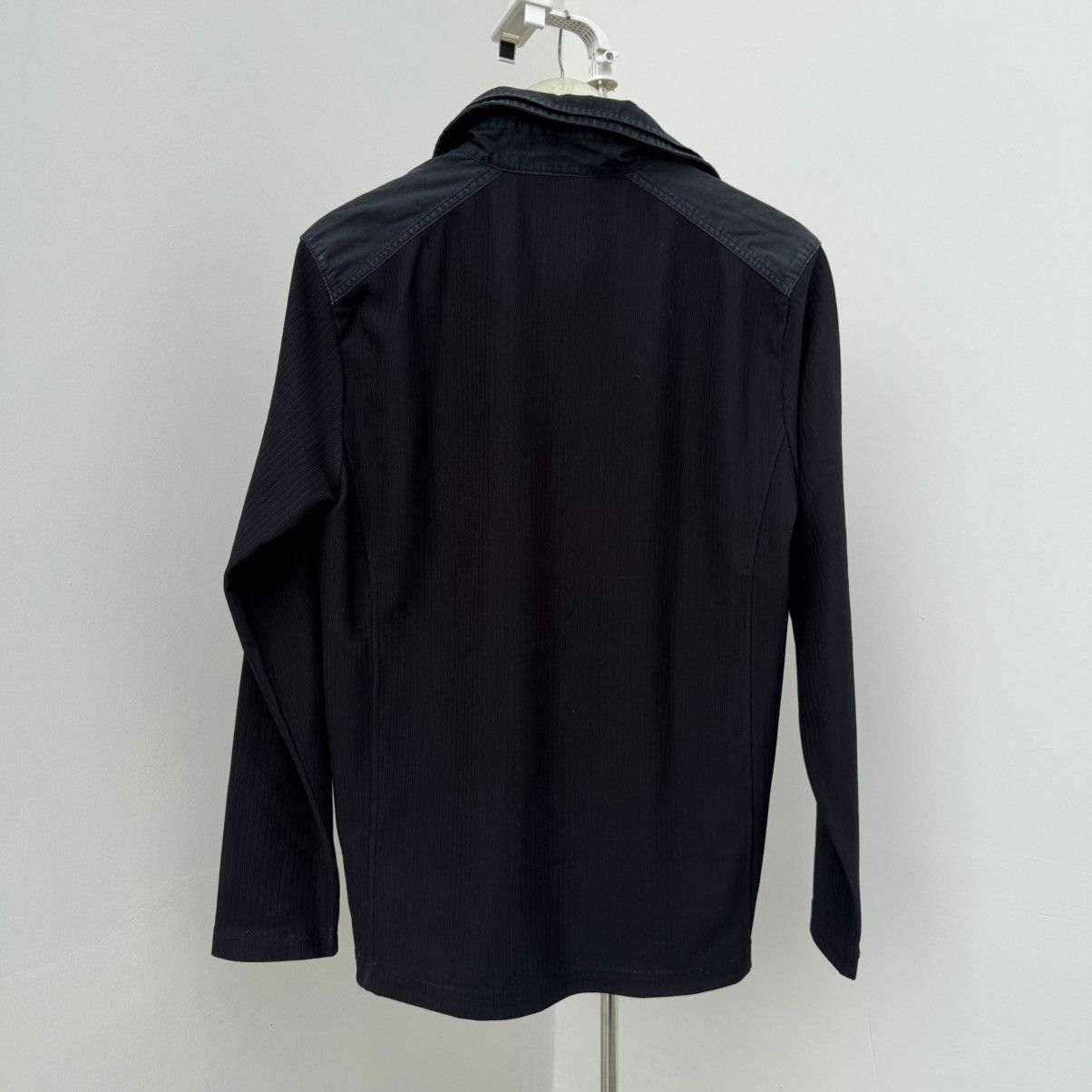 Japanese Brand Cuteacute Homme Lace-Up Ribbed Long Sleeve Size US S / EU 44-46 / 1 - 5 Thumbnail