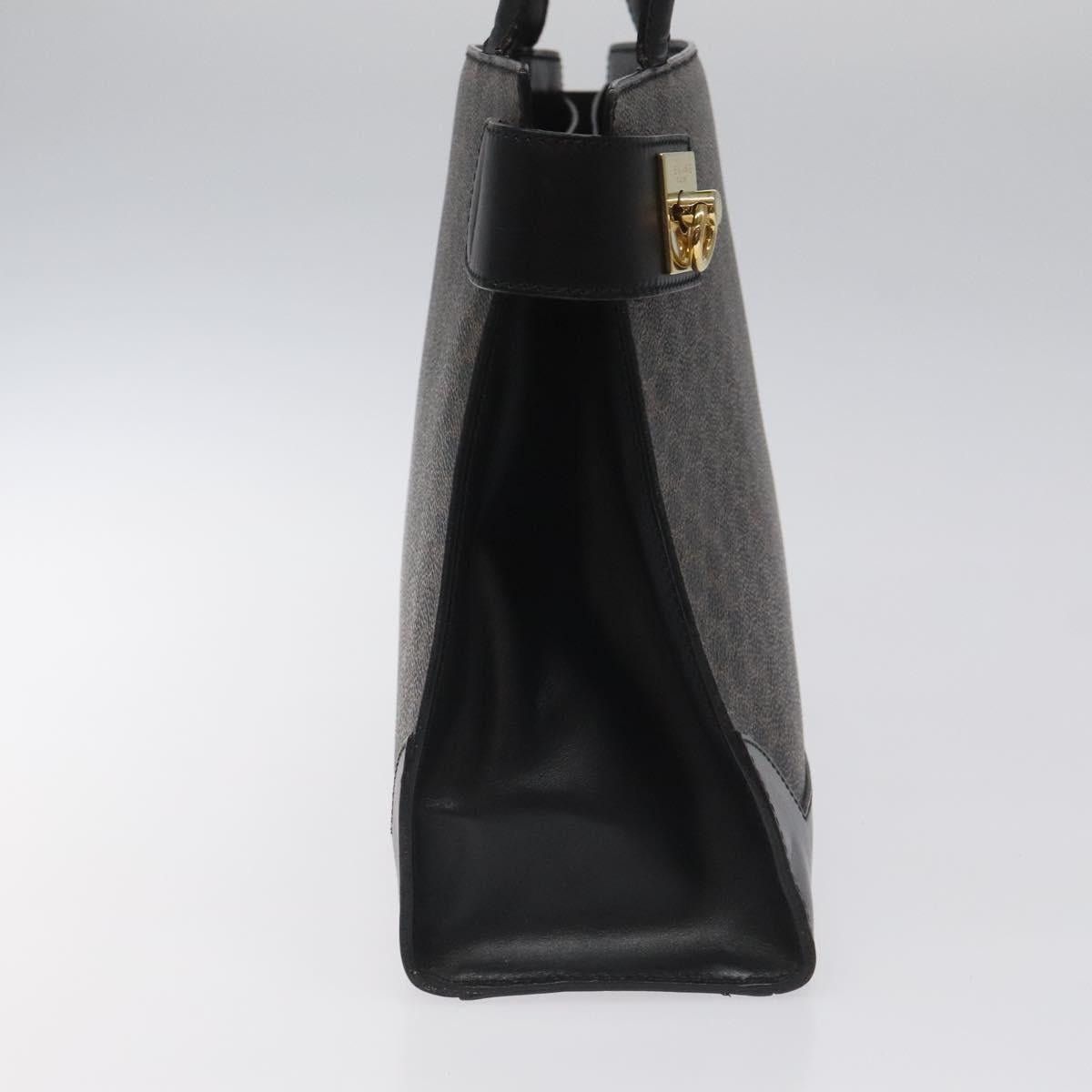 Celine CELINE Macadam Canvas Shoulder Bag Pvc Leather Black Gold Size ONE SIZE - 5 Thumbnail