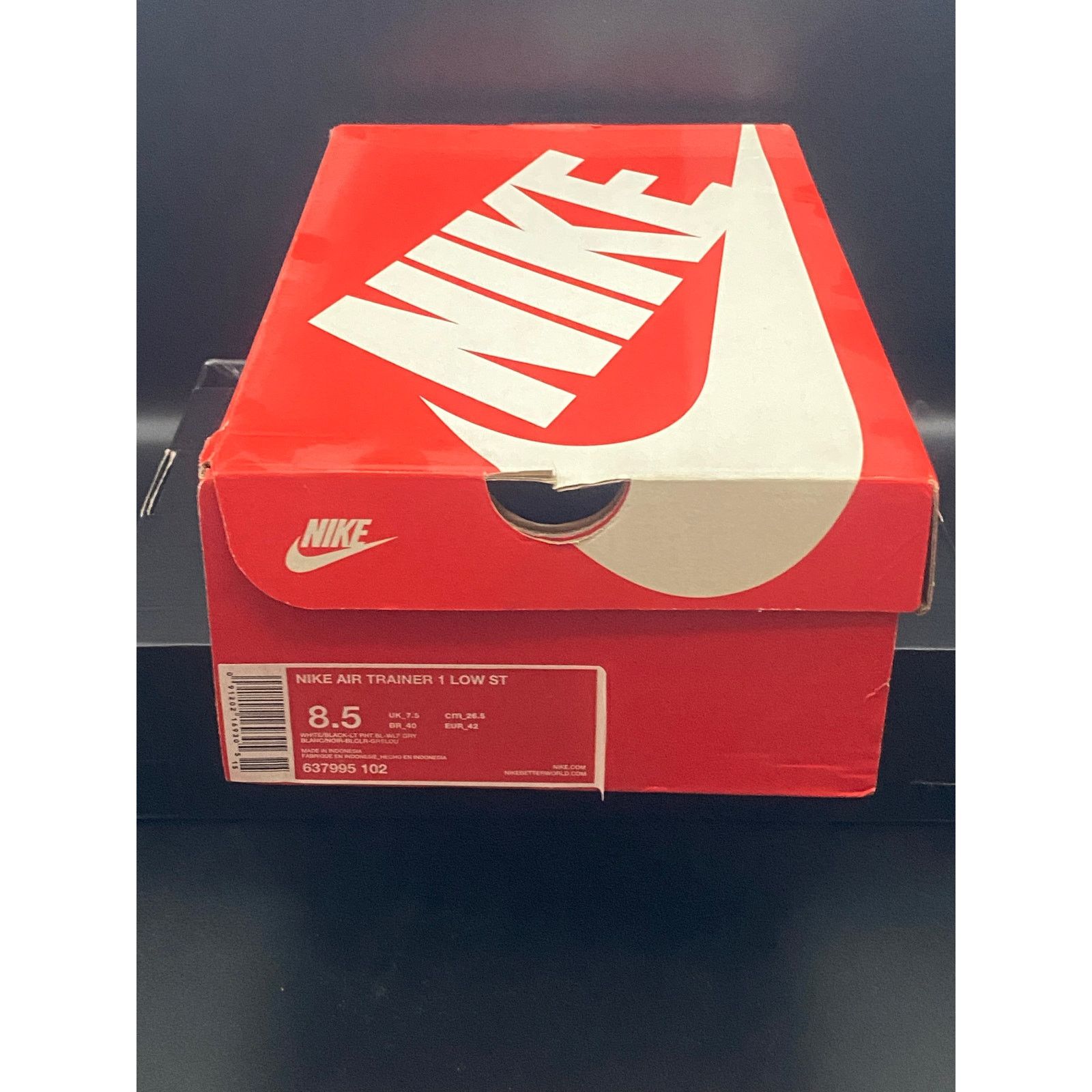 Nike Nike Air Trainer 1 2014 'Black Light Photo Blue' Low ST 8.5 Size US 8.5 / EU 41-42 - 9 Thumbnail