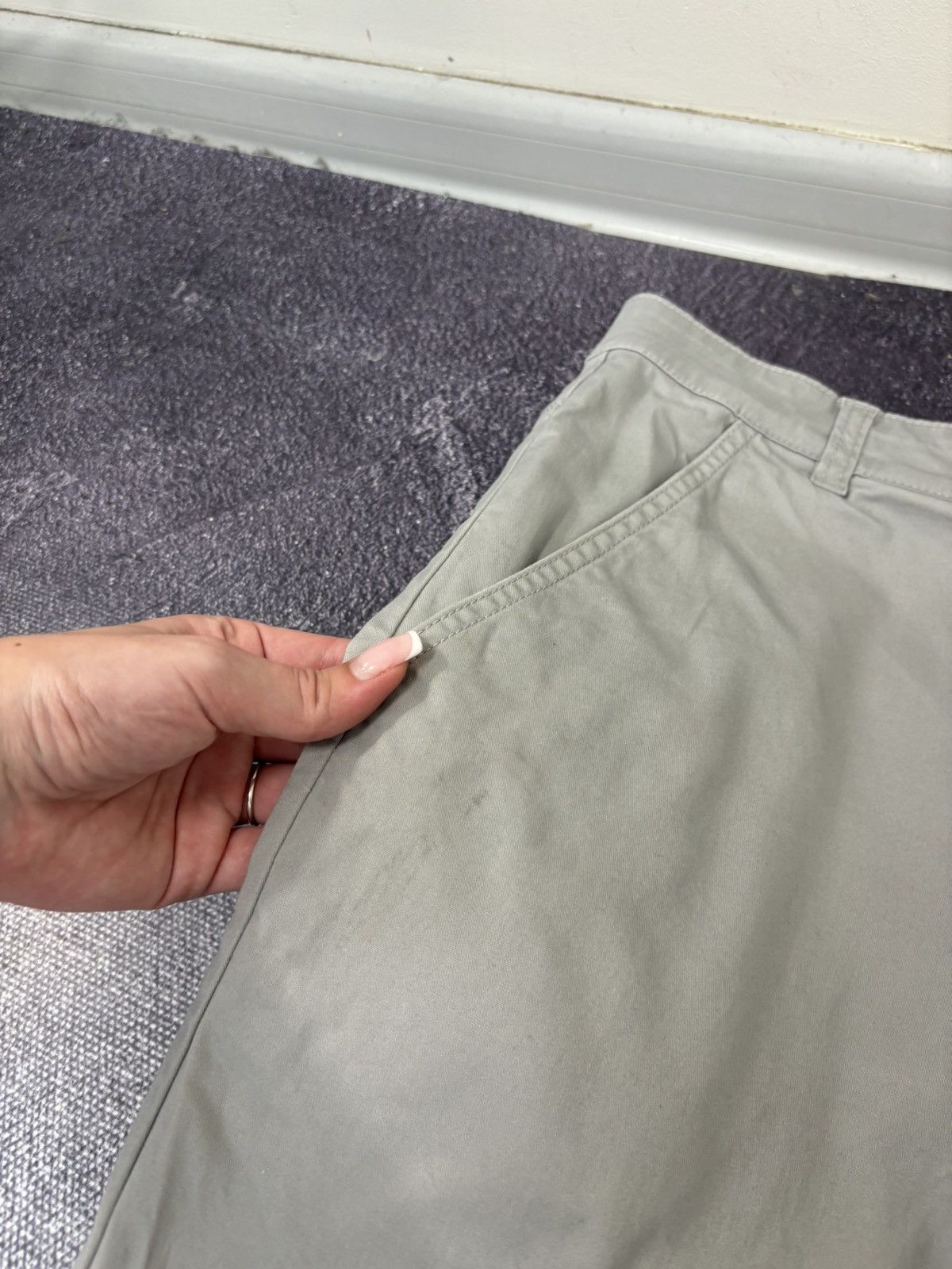 Oakley Oakley Hydrolix Gray Regular Fit Tactical Outdoor Pants Size US 34 / EU 50 - 6 Thumbnail