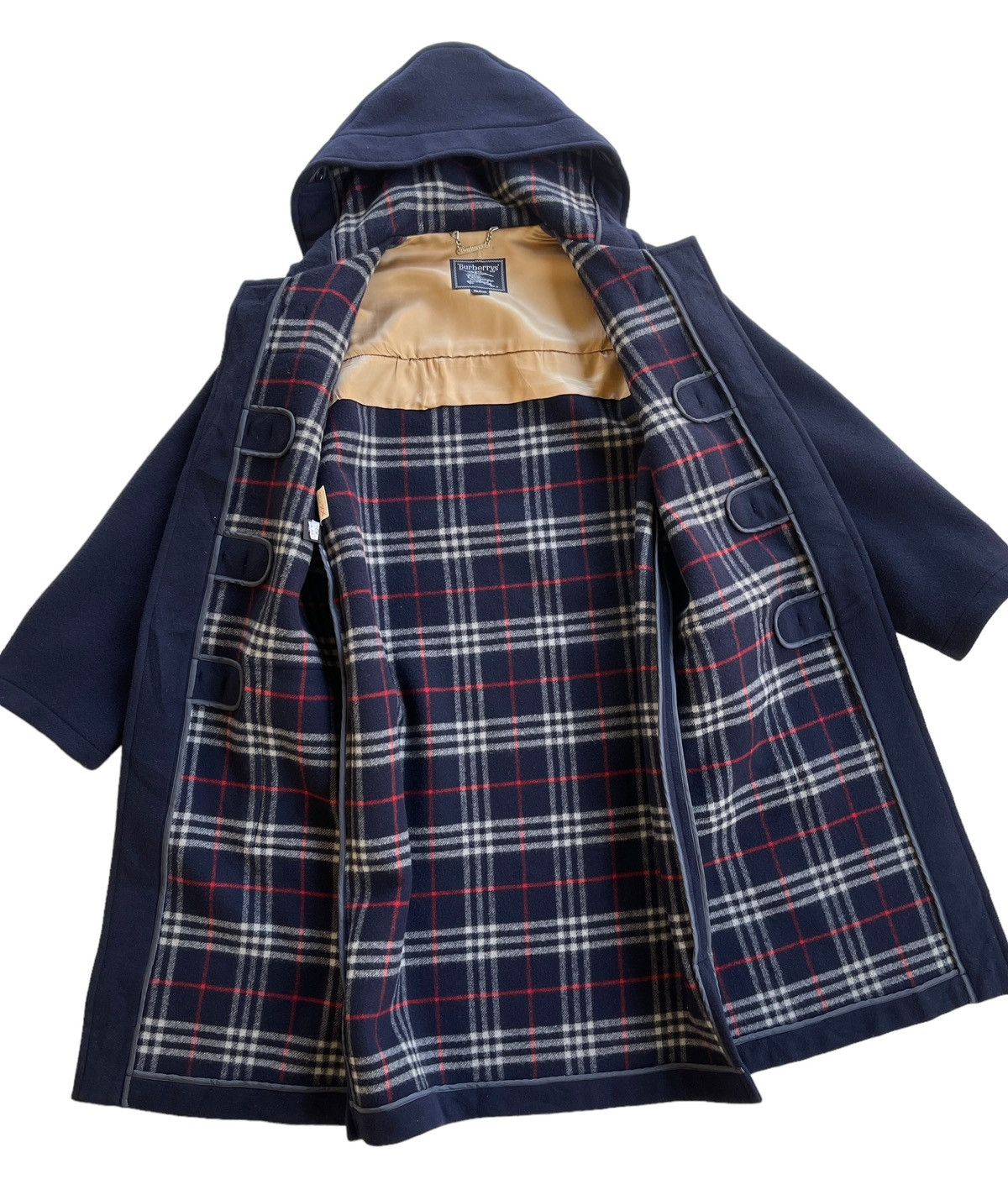Burberry Vintage Burberry Wool Duffle Coat Size US M / EU 48-50 / 2 - 6 Thumbnail