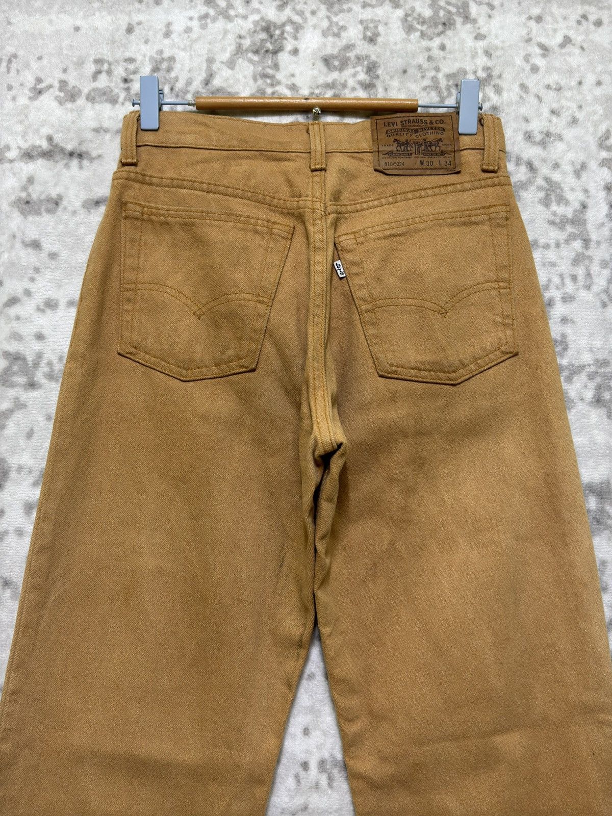 Levi's Levi’s 510 Khaki Jeans White Tag Slim Tapered Denim Size US 28 / EU 44 - 8 Thumbnail