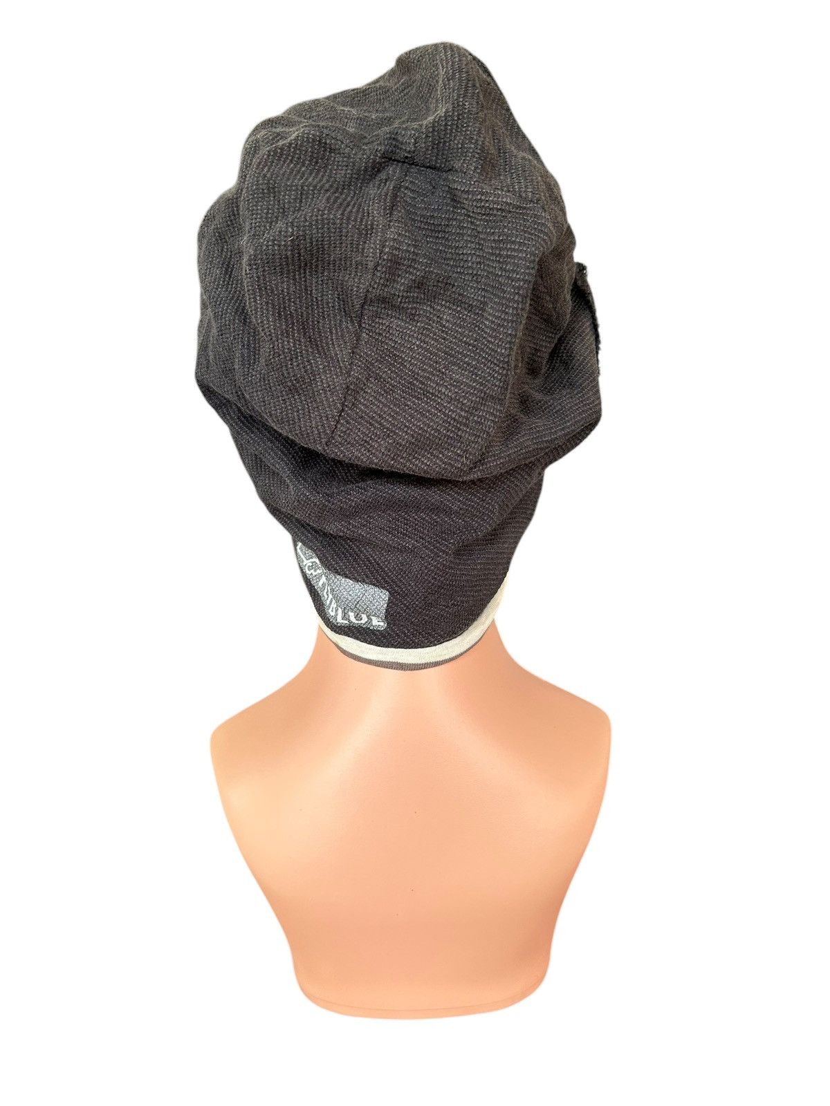 Japanese Brand × Kapital × Vintage Sunfaded Japanese Punk Bondage Style Reversible Beanie Hats Size ONE SIZE - 3 Thumbnail