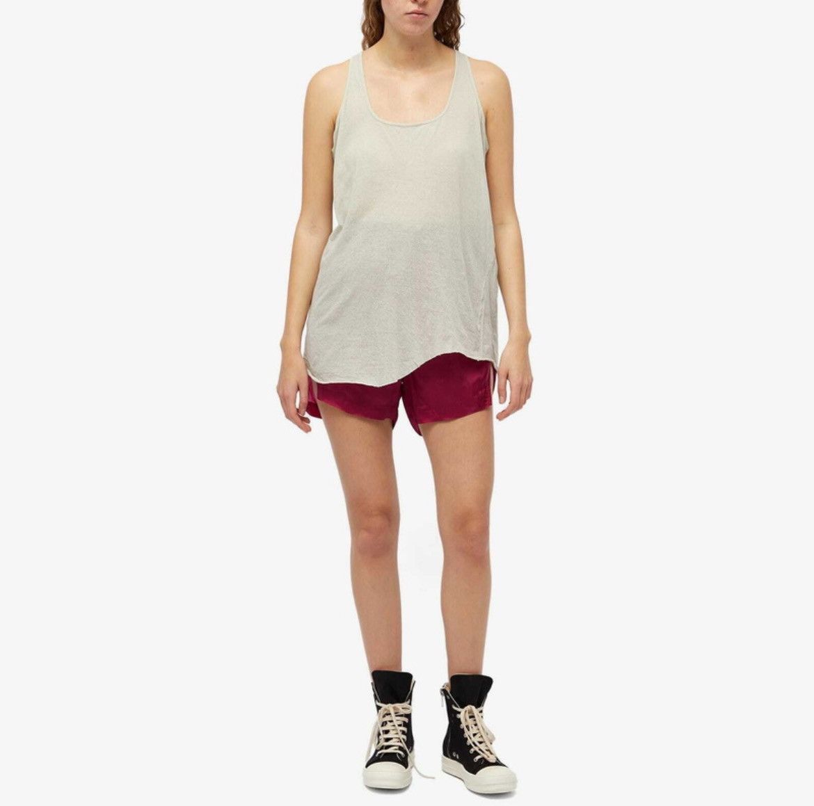 Rick Owens Rick Owens EDFU Loose Tank Top Size S / US 4 / IT 40 - 1 Thumbnail