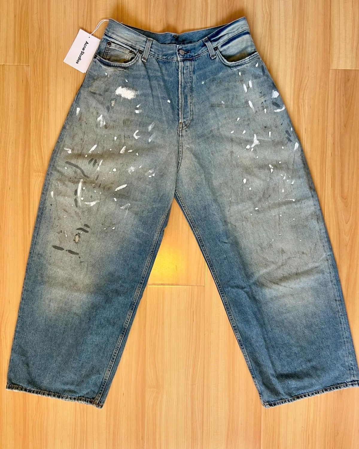 Acne Studios Acne Studios 2023F Super Baggy Jeans Trafalgar
