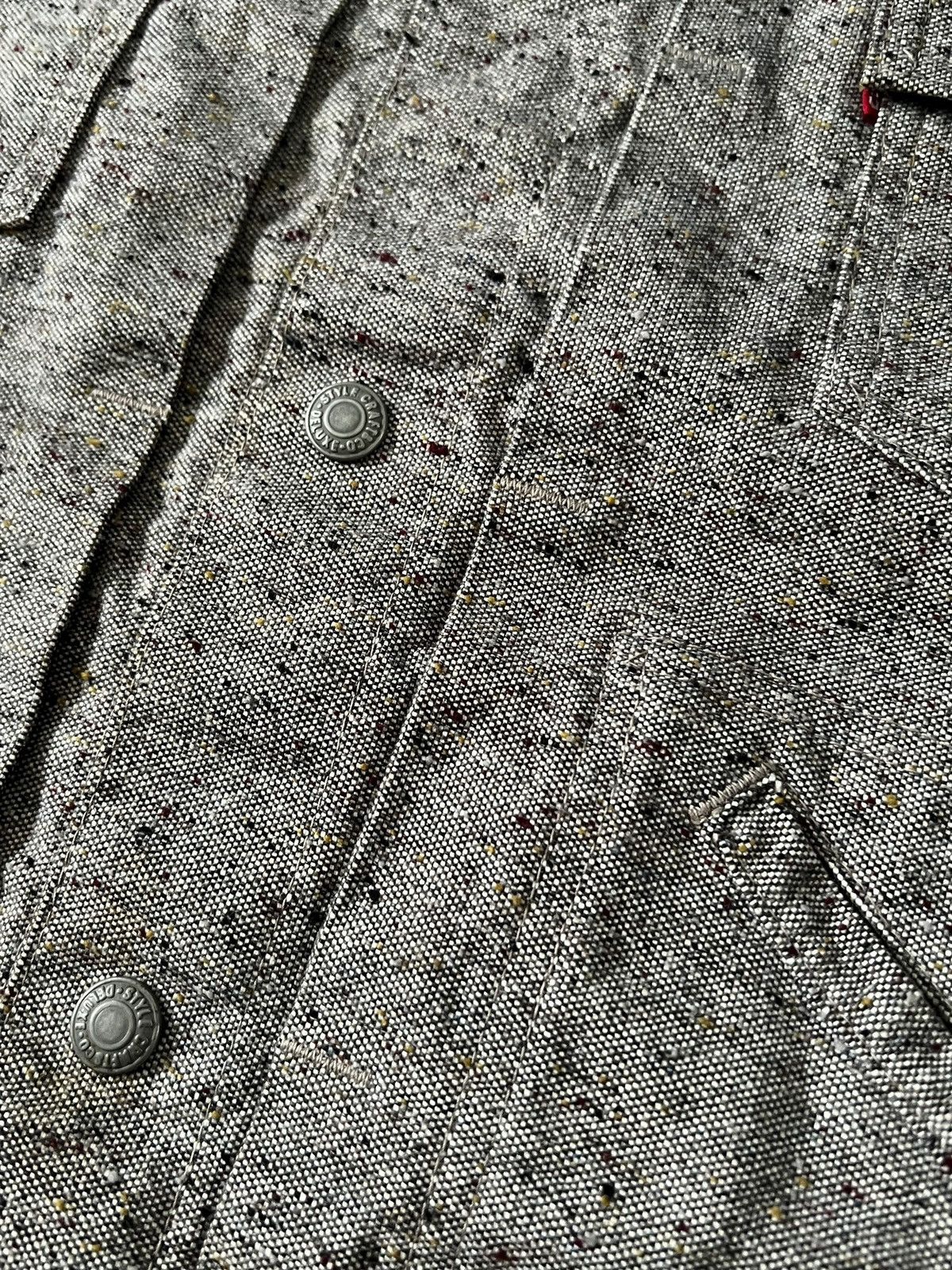 Evisu Vintage Evisu Yamane Deluxe Hayaoki Cropped Trucker Jacket Size US M / EU 48-50 / 2 - 10 Thumbnail