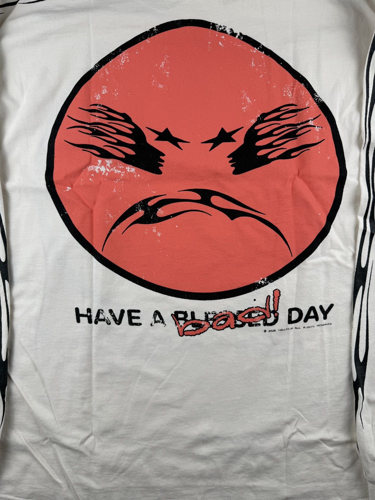 HELLSTAR Hellstar Have A Nice Day Long Sleeve T-shirt Size US L / EU 52-54 / 3 - 4 Thumbnail