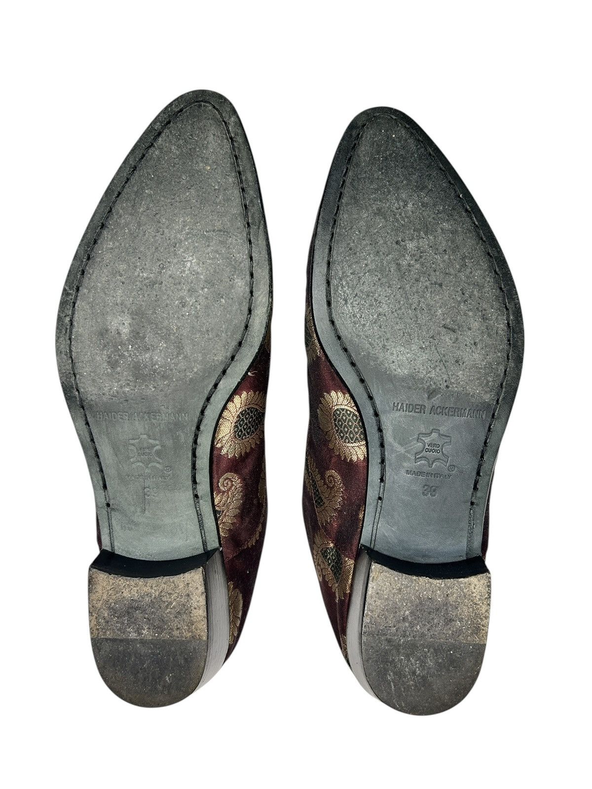 Haider Ackermann S/S 12 Paisley Mules Size US 9 / IT 39 - 8 Thumbnail