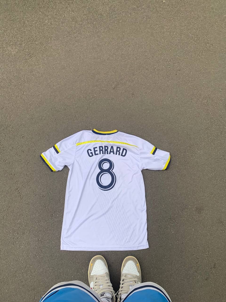 Adidas Los Angeles Galaxy Gerrard Soccer Jersey Size US S / EU 44-46 / 1 - 2 Thumbnail