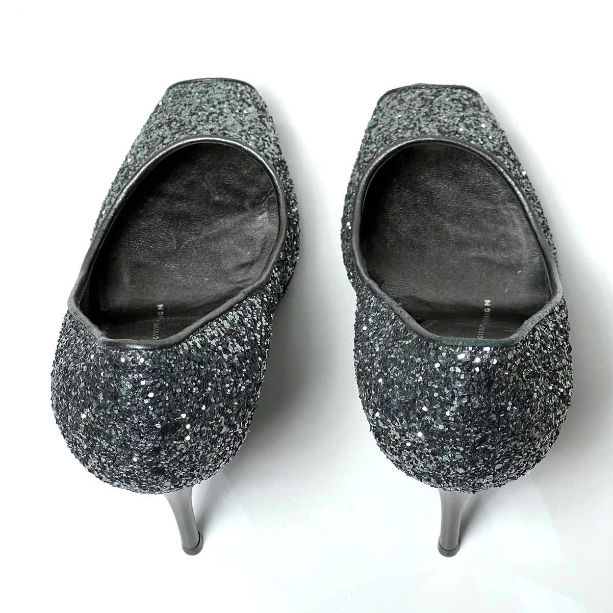 Giuseppe Zanotti Giuseppe Zanotti Womens Heels Silver Pumps Shoes Size 35.5 Size US 5.5 / IT 35.5 - 10 Thumbnail