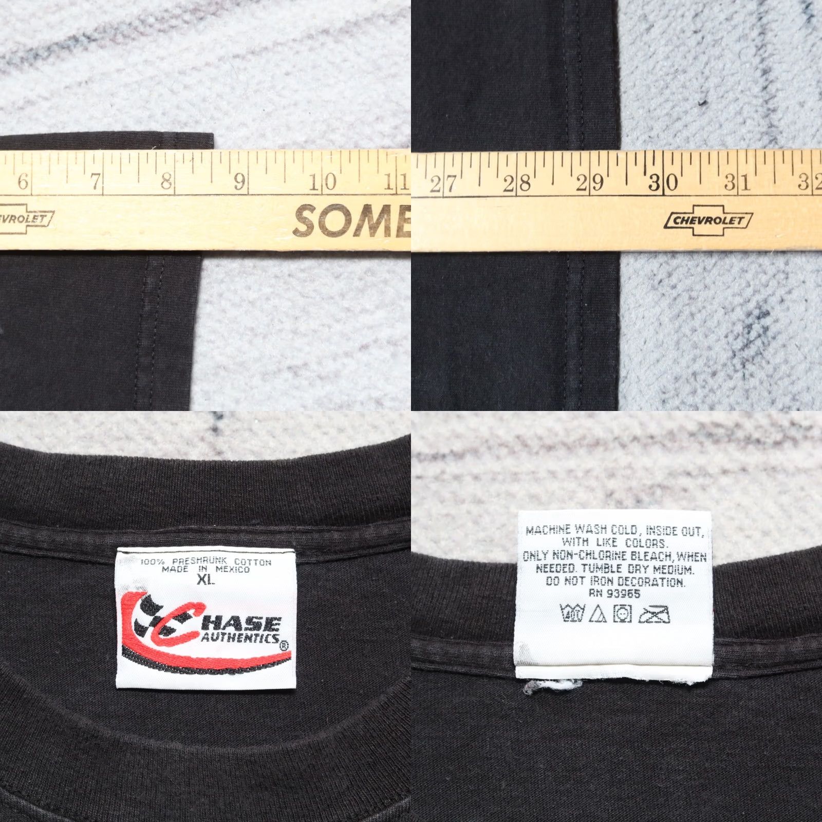 NASCAR Vintage Dale Earnhardt All Over Print Big Face Shirt XL Black Mens NASCAR Size US XL / EU 56 / 4 - 8 Thumbnail