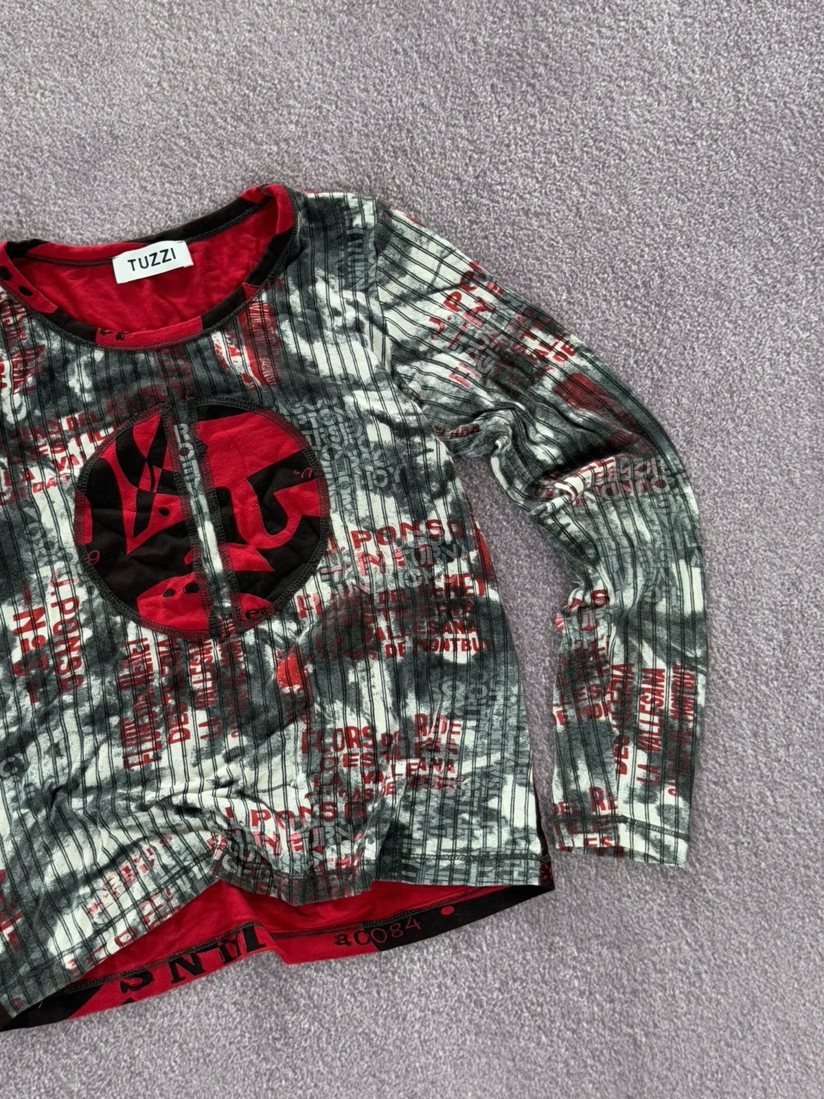Hysteric Glamour Vintage Hysteric Glamour Style 00s Long Sleeve Top Size M / US 6-8 / IT 42-44 - 5 Thumbnail