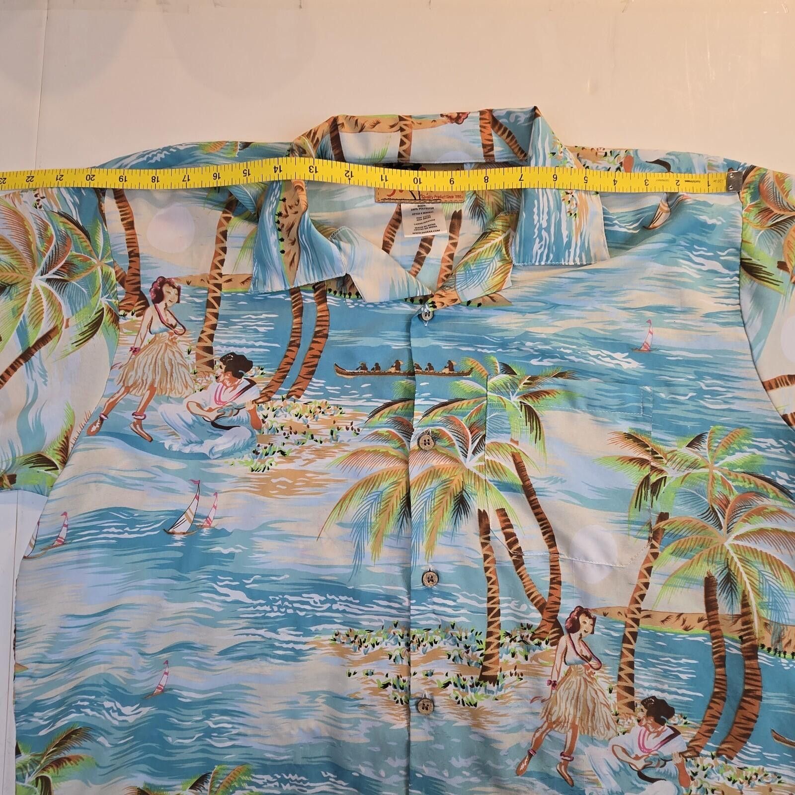 Other In gear Fashion Men Short Sleeve Hawaiian Shirt Size L Size US L / EU 52-54 / 3 - 6 Thumbnail