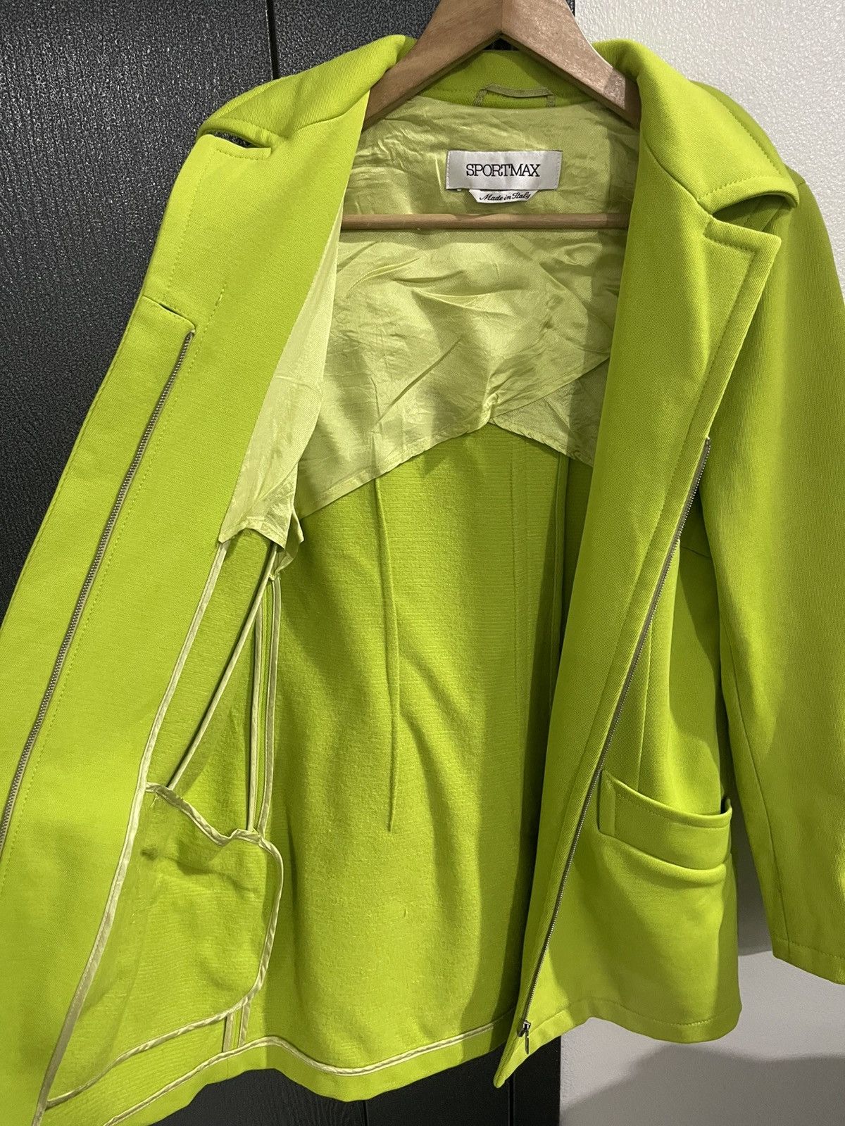 Sportmax Sportmax Lampo Zip Jacket Size M / US 6-8 / IT 42-44 - 11 Thumbnail
