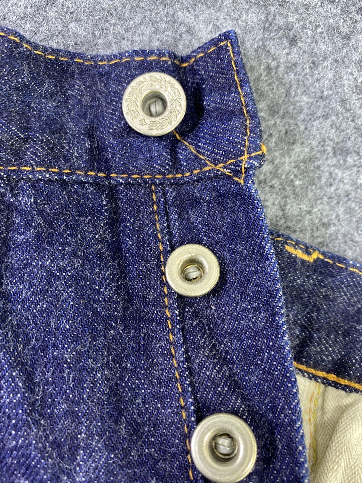 Jean × Levi's × Vintage VINTAGE LEVIS s501xx Big ‘E’ REDLINE BLUE JEANS-J889 Size US 29 - 8 Thumbnail
