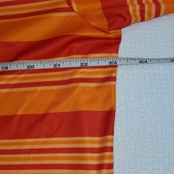 Vintage Slazenger Golf Diagonal Cut Buttoned Striped Short Sleeve Sz Size US XL / EU 56 / 4 - 9 Thumbnail