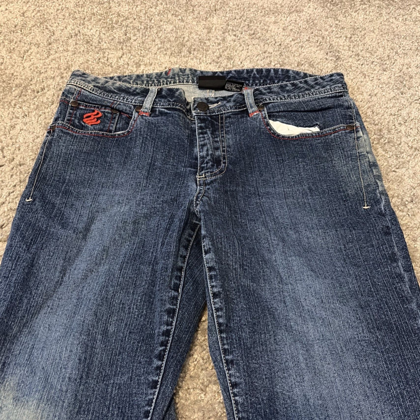 Rocawear VINTAGE Rocawear Straight Loose Fit 90s Y2K Denim Blue Jeans Size 28 Low Rise Mens Size US 28 / EU 44 - 4 Thumbnail