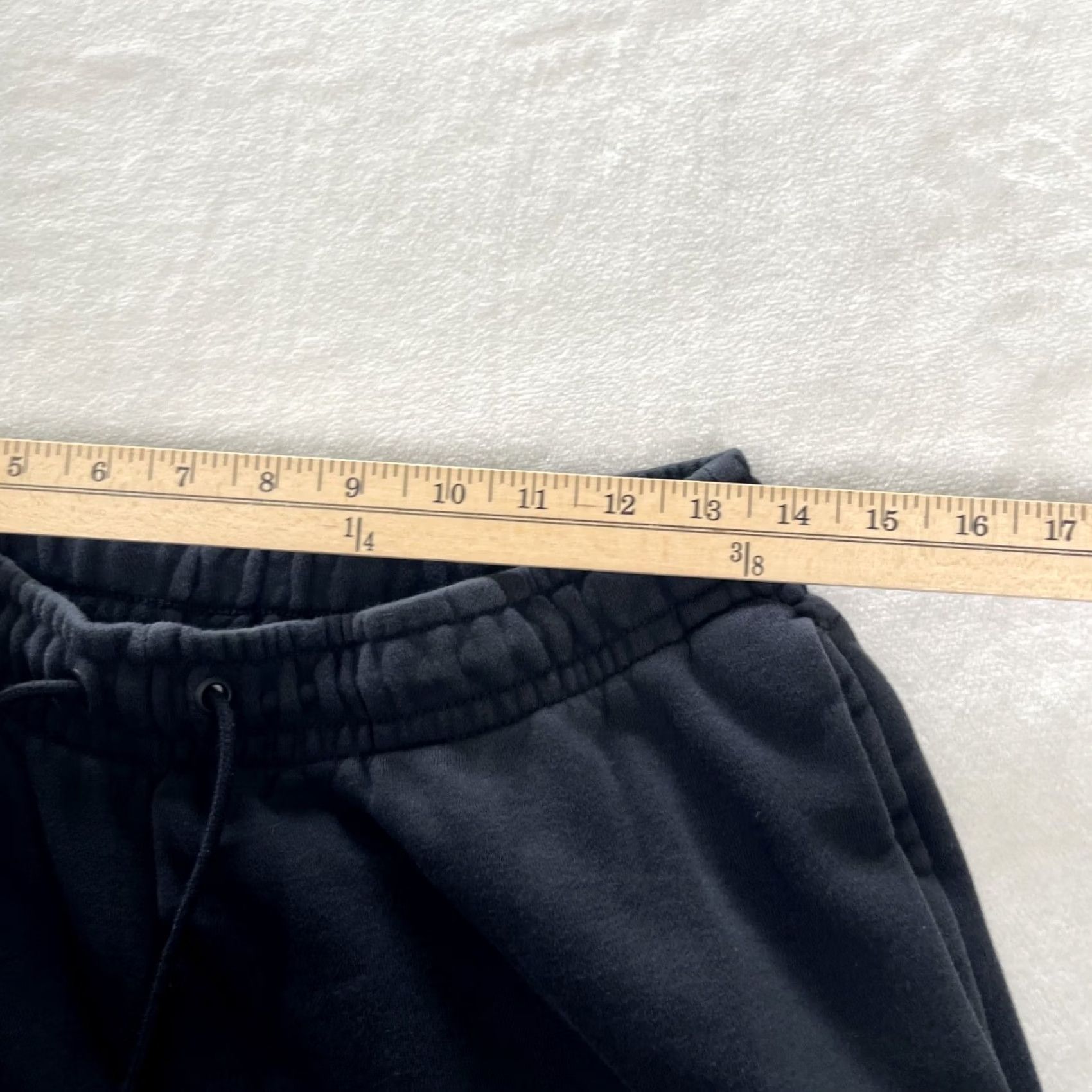 Nike Nike Black Fleece Jogger Pants Women’s Size M Tapered Inseam 27 in Pockets Logo Athleisure Sports Size 32" / US 10 / IT 46 - 5 Thumbnail
