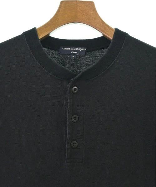 Comme des Garcons Homme T-Shirts Short Sleeve Crewneck Half Button Dark blue Gray Size US L / EU 52-54 / 3 - 4 Thumbnail