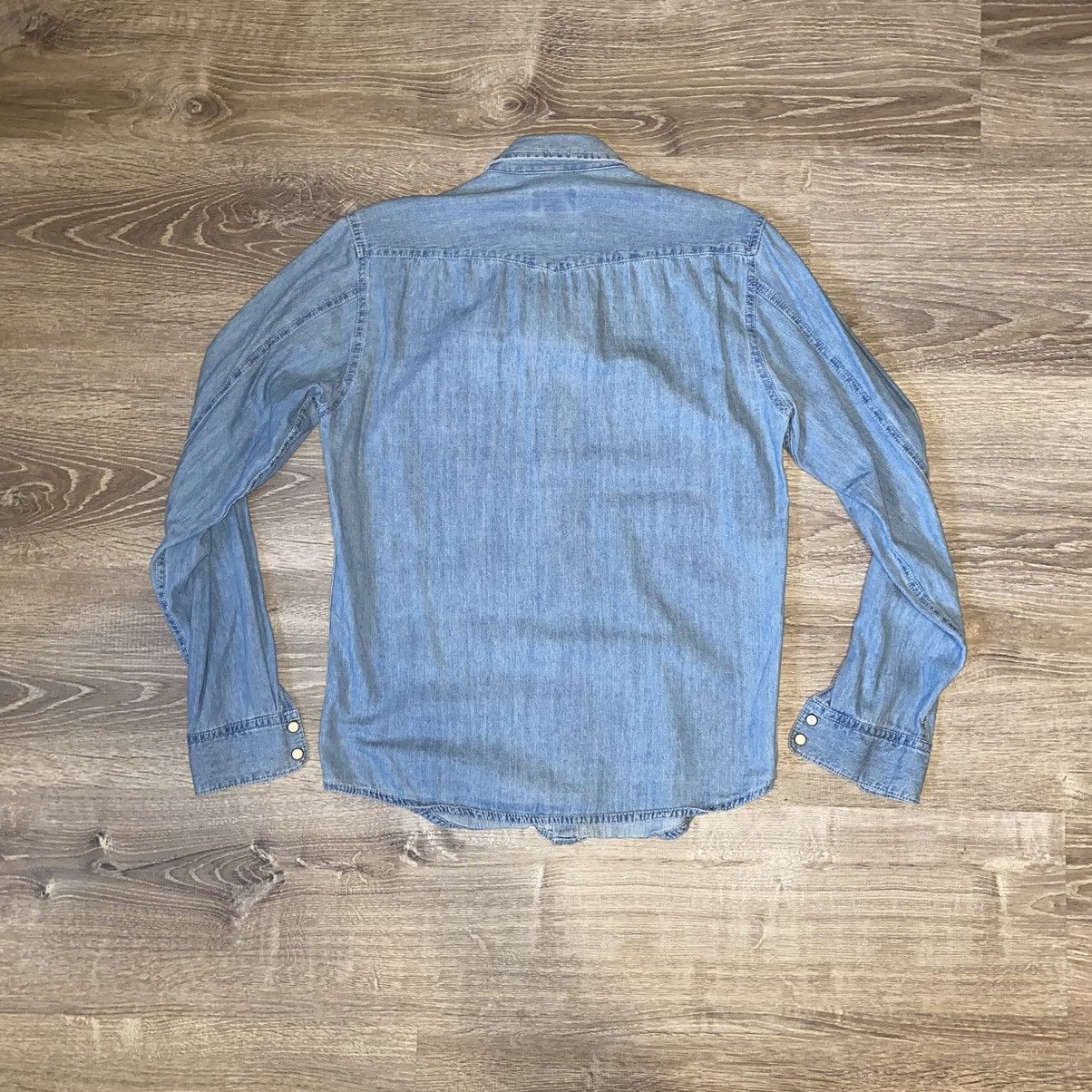 Pull & Bear Pull & Bear Western Denim Shirt Size US S / EU 44-46 / 1 - 4 Thumbnail