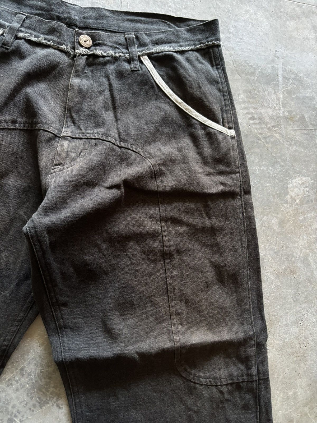 Sifury SIFURY japanese pant faded kapital style Size US 32 / EU 48 - 9 Thumbnail
