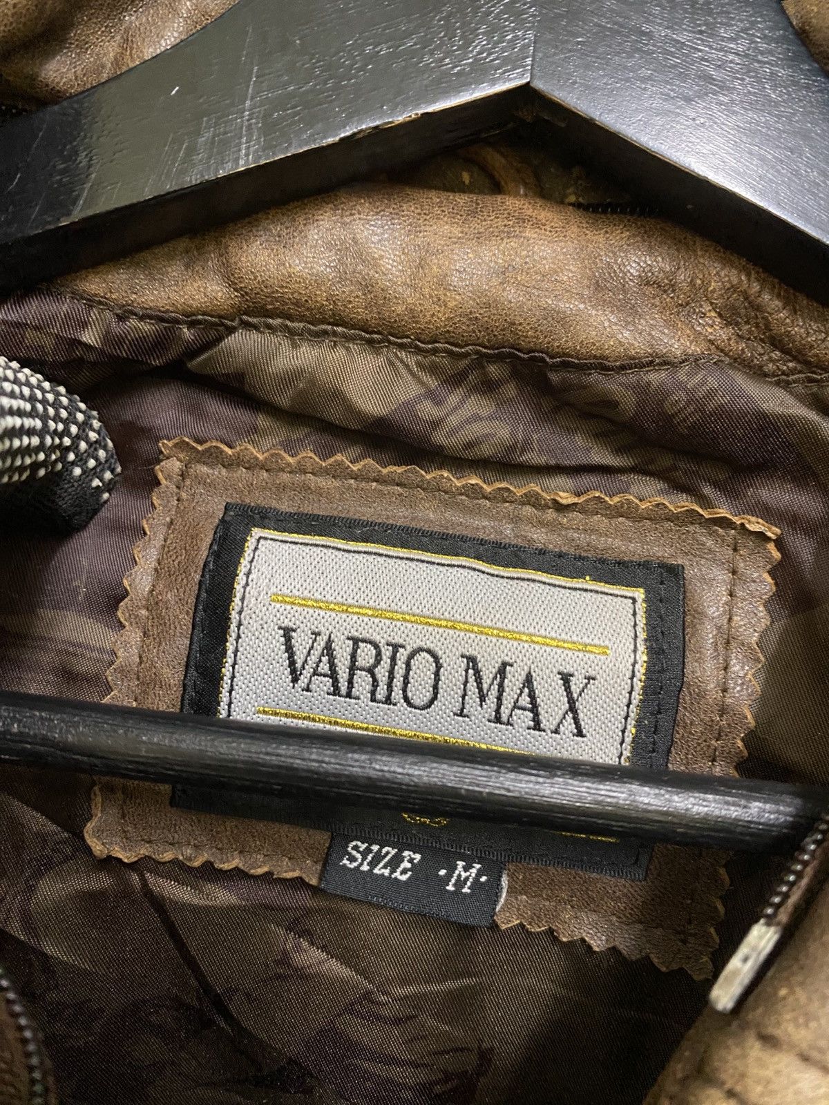 Other Vario Max Distressed Leather Bomber Jacket - Brown Aviator Size US M / EU 48-50 / 2 - 9 Thumbnail