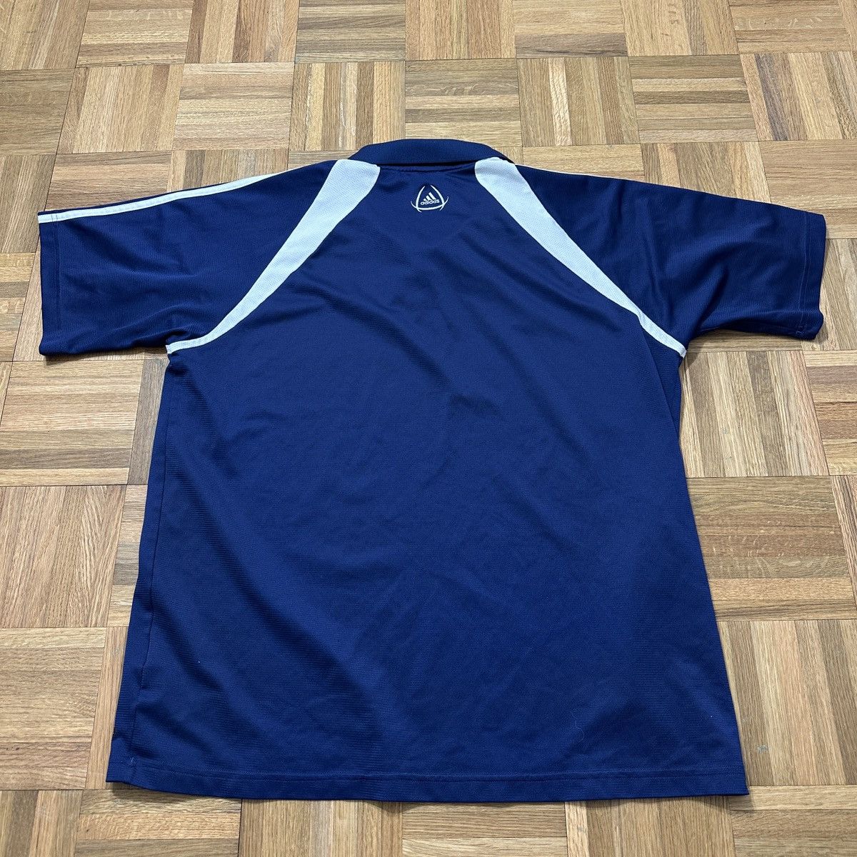 Adidas Vintage Adidas Soccer polo shirt Size US XL / EU 56 / 4 - 2 Thumbnail