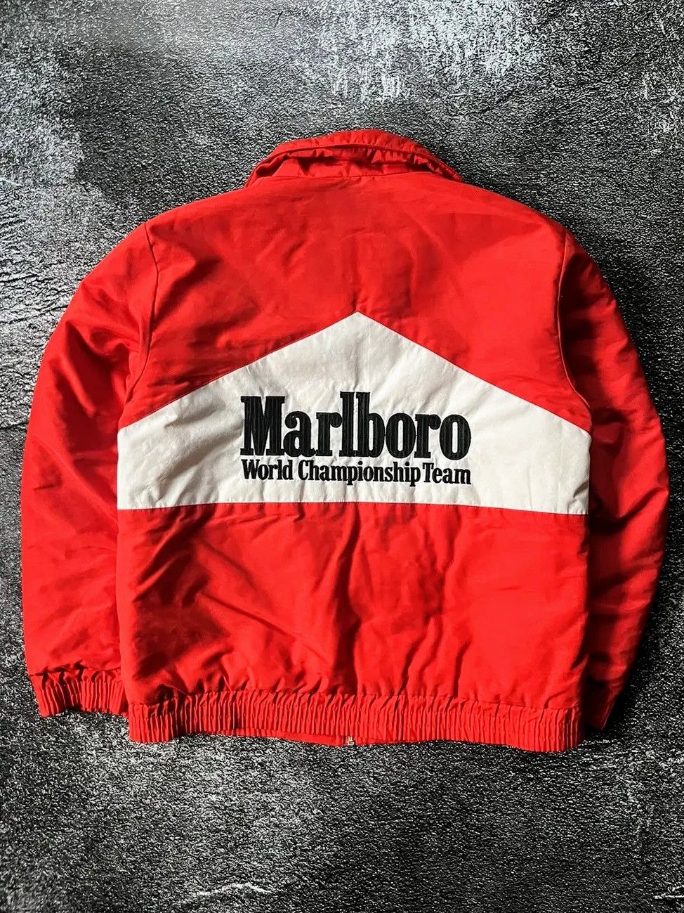 hot marlboro world championship rare f1 racing jacket vintage