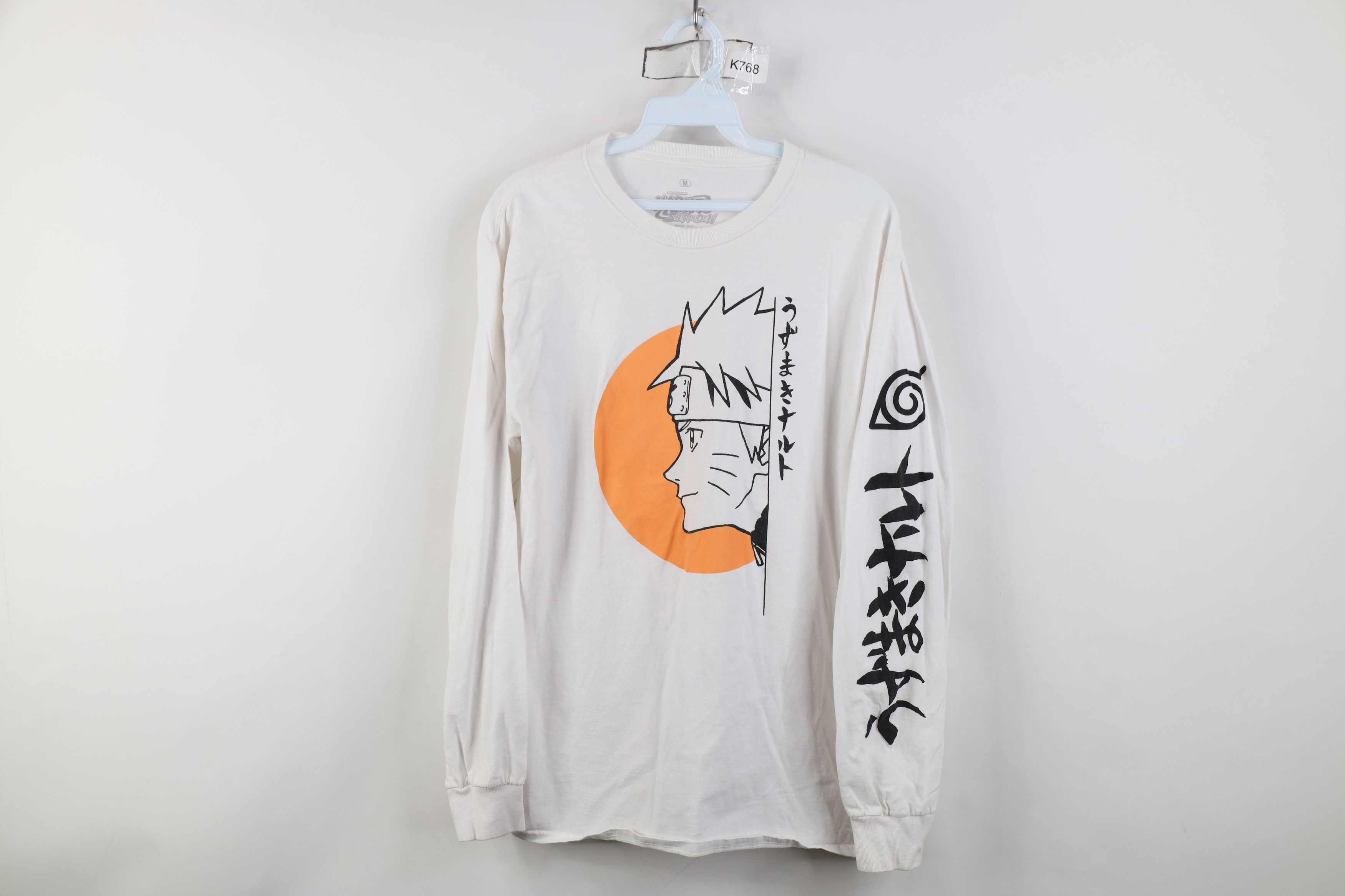 Vintage Vintage Y2K Shonen Jump Naruto Shippuden Long Sleeve T-Shirt Size US M / EU 48-50 / 2 - 1 Thumbnail