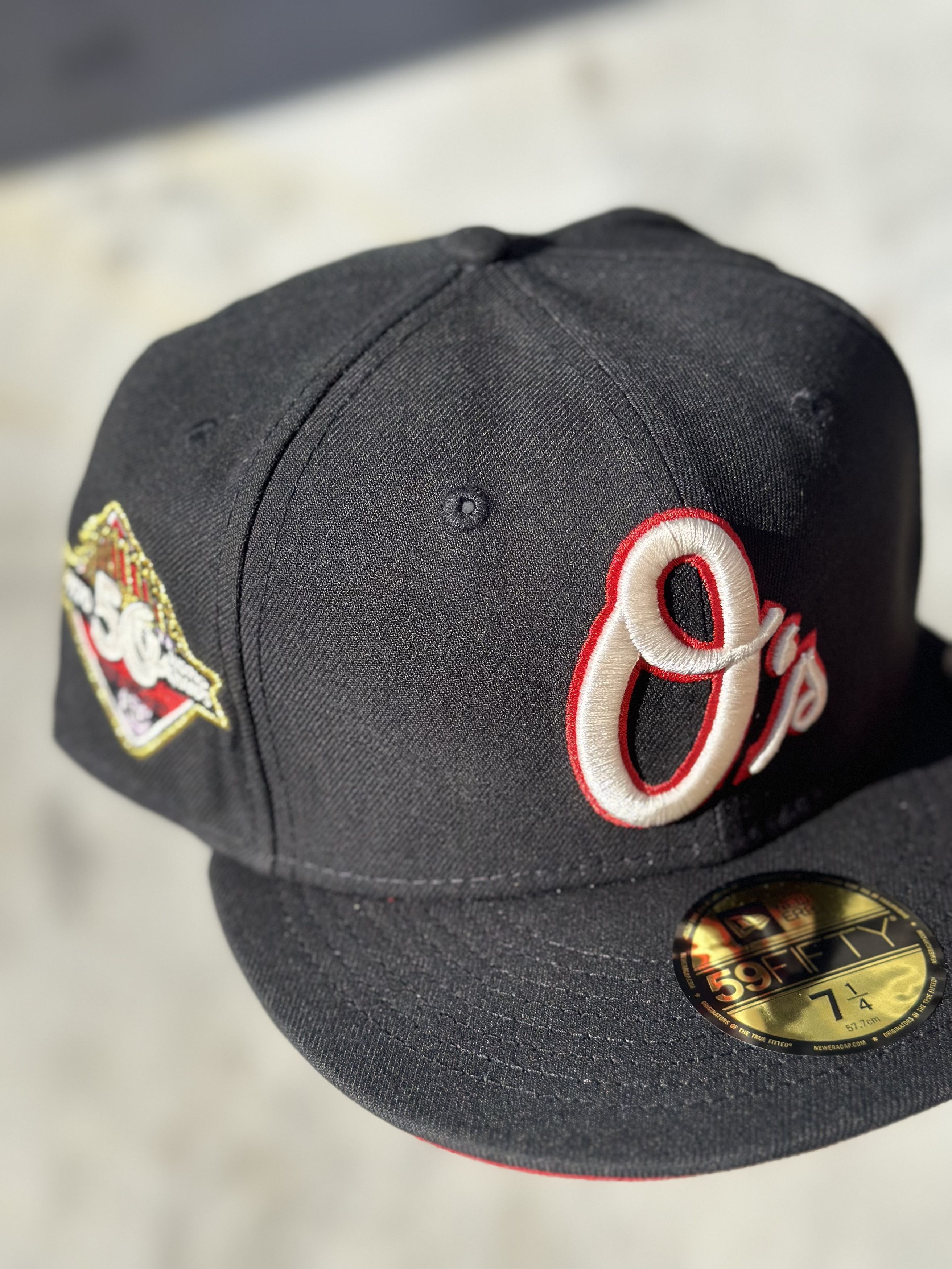 Hat Club 7 1/4 Baltimore Orioles 50th Anniversary Fitted Size ONE SIZE - 6 Thumbnail