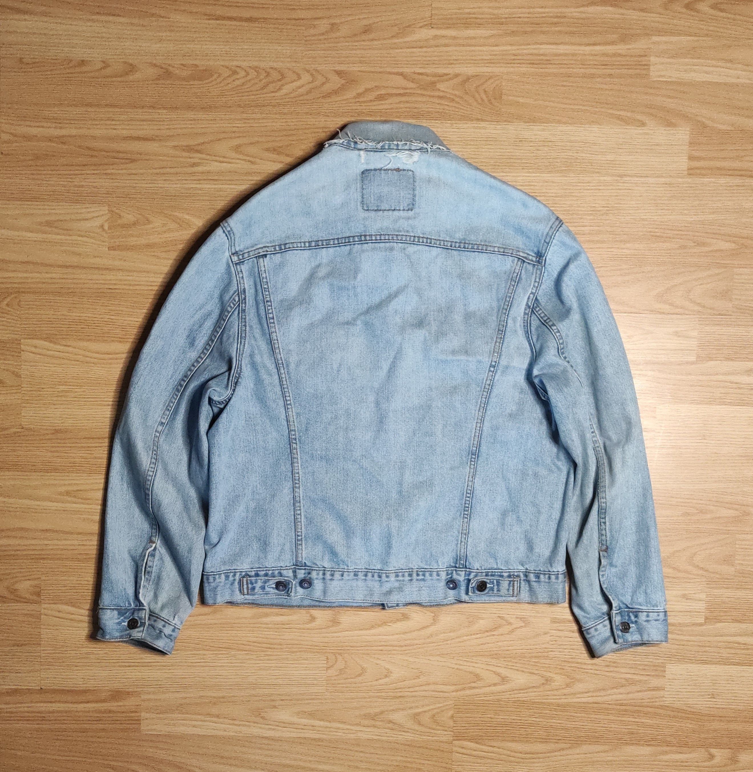 Levi's **NEW! Levis Distressed Jacket** Size US L / EU 52-54 / 3 - 2 Thumbnail