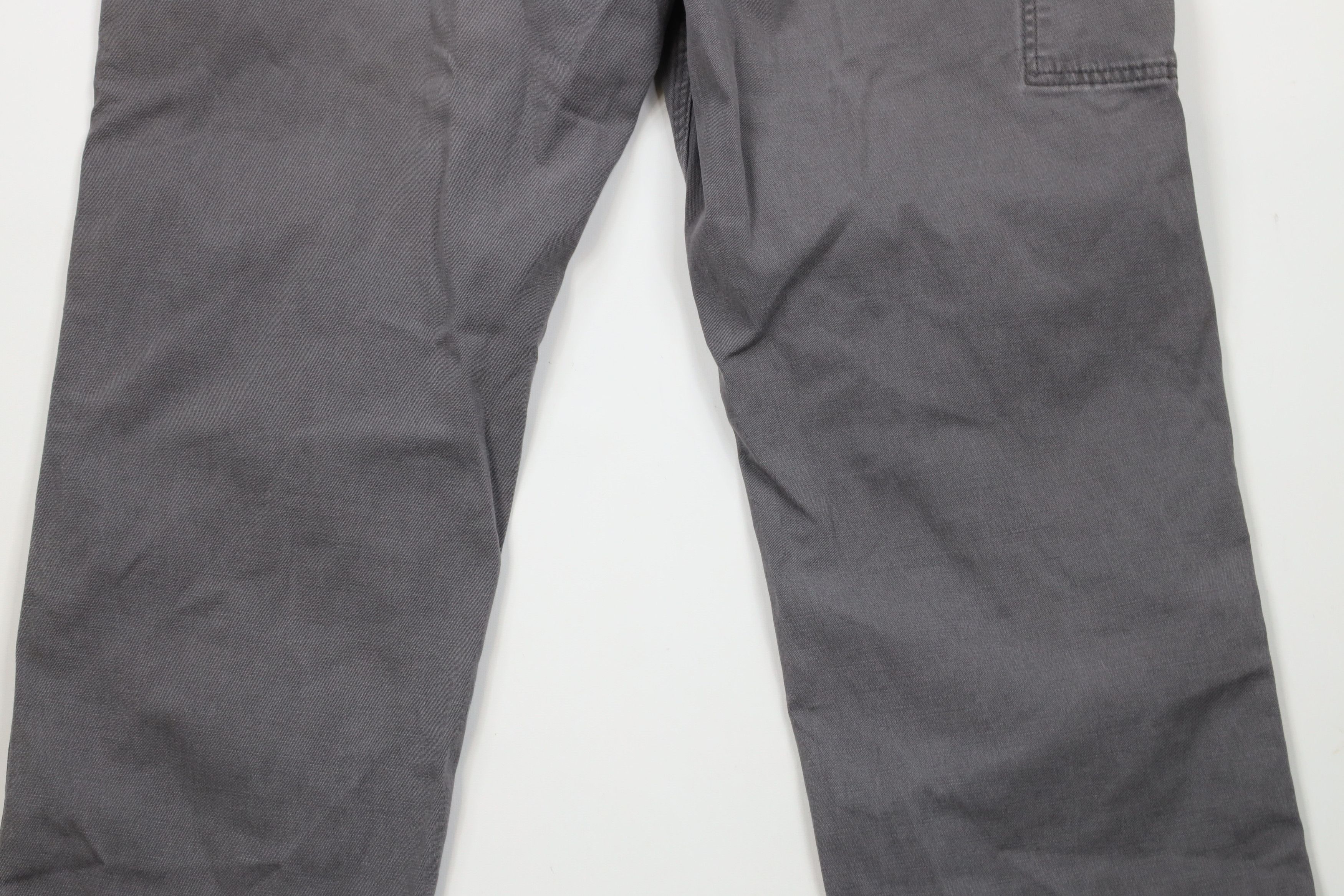Carhartt × Vintage Vintage Y2K Carhartt Fit Wide Leg Dungaree Pants Gray Size US 38 / EU 54 - 13 Thumbnail